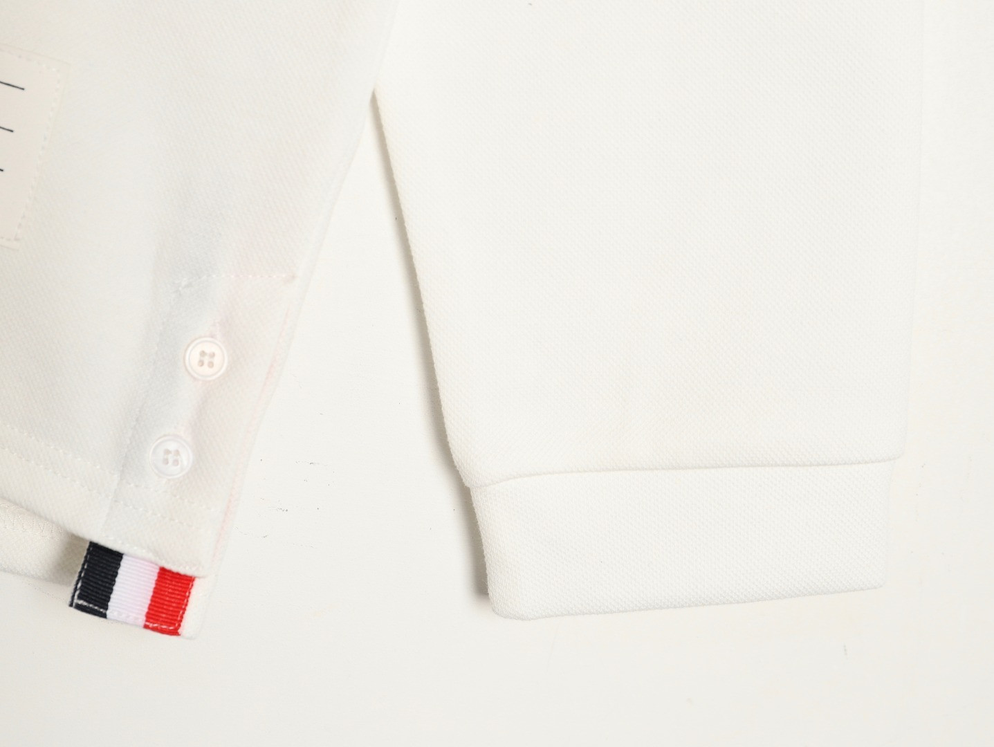 Thom Browne Long-sleeved Polo Shirt