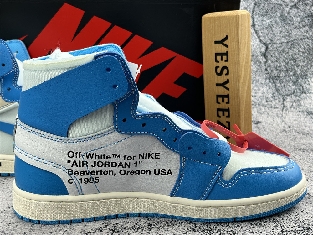 UA AIR JORDAN 1 X OFF-WHITE NRG "OFF WHITE UNC"
