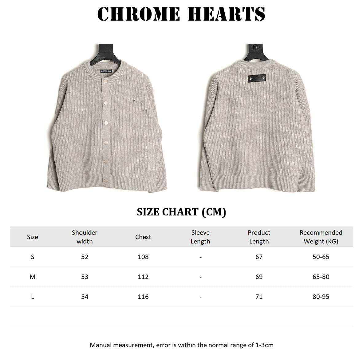Ch*0me He**ts Cardigan Sweaters