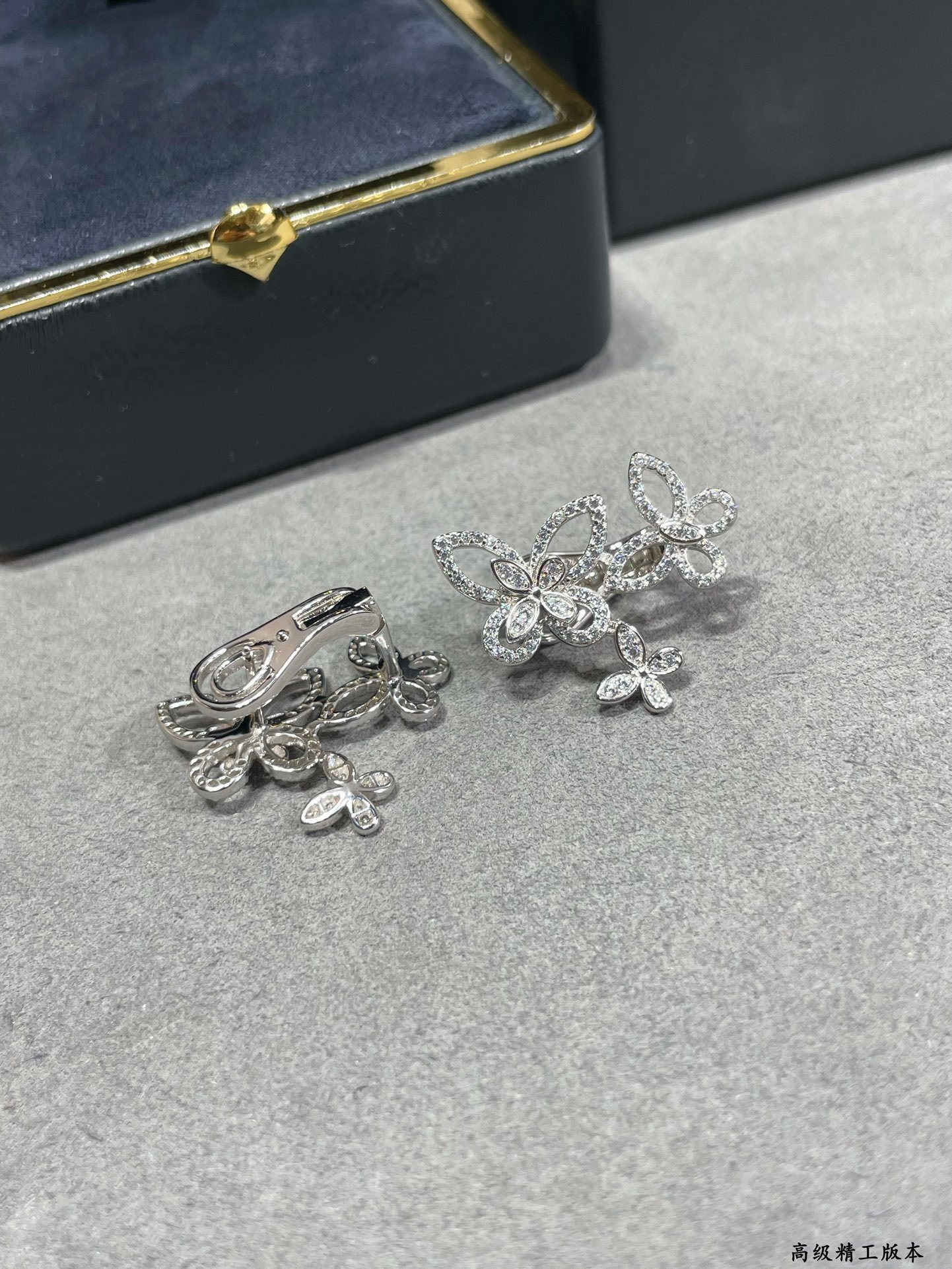 Graff Butterfly Earrings Ag925