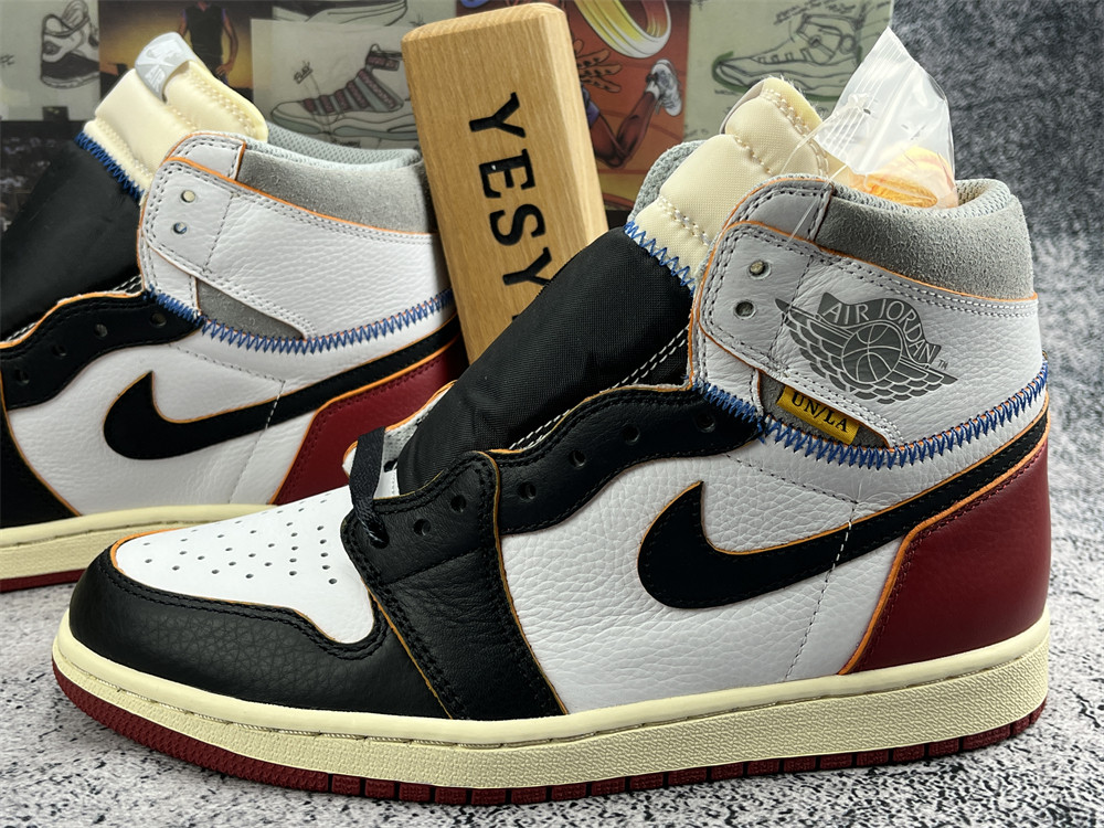UA UNION x AIR JORDAN 1 RETRO HIGH OG NRG BLACK TOE
