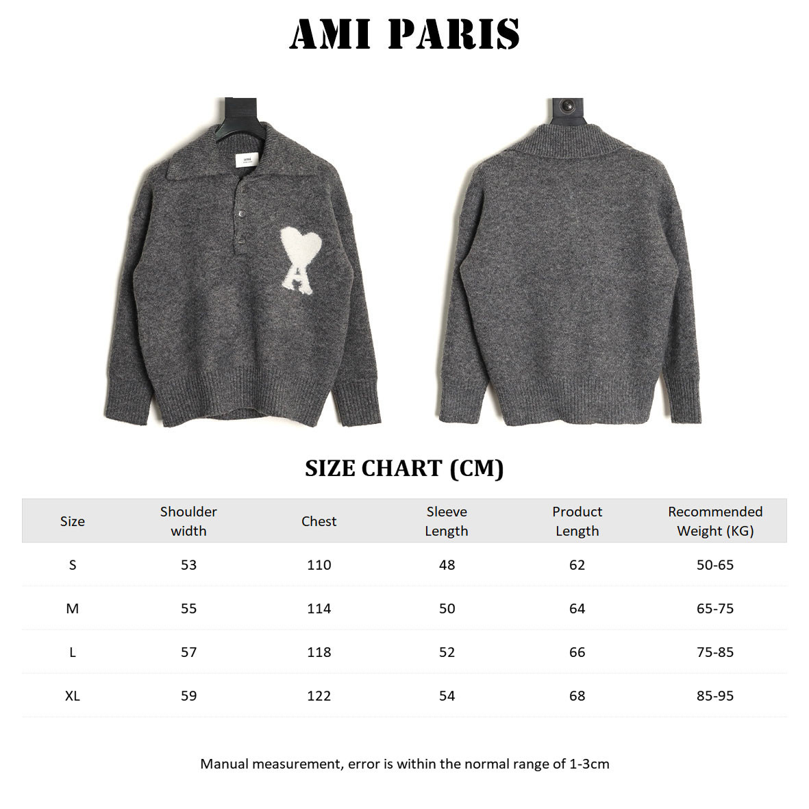 AMI PARIS Knitting Sweaters