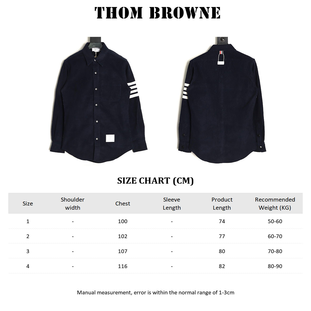 Thom Browne Long-sleeved Shirts