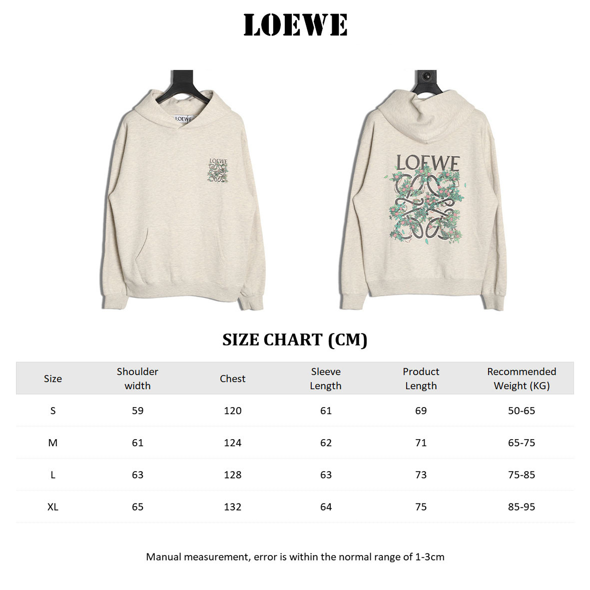 L0ew* 25FW Plush Hoodies