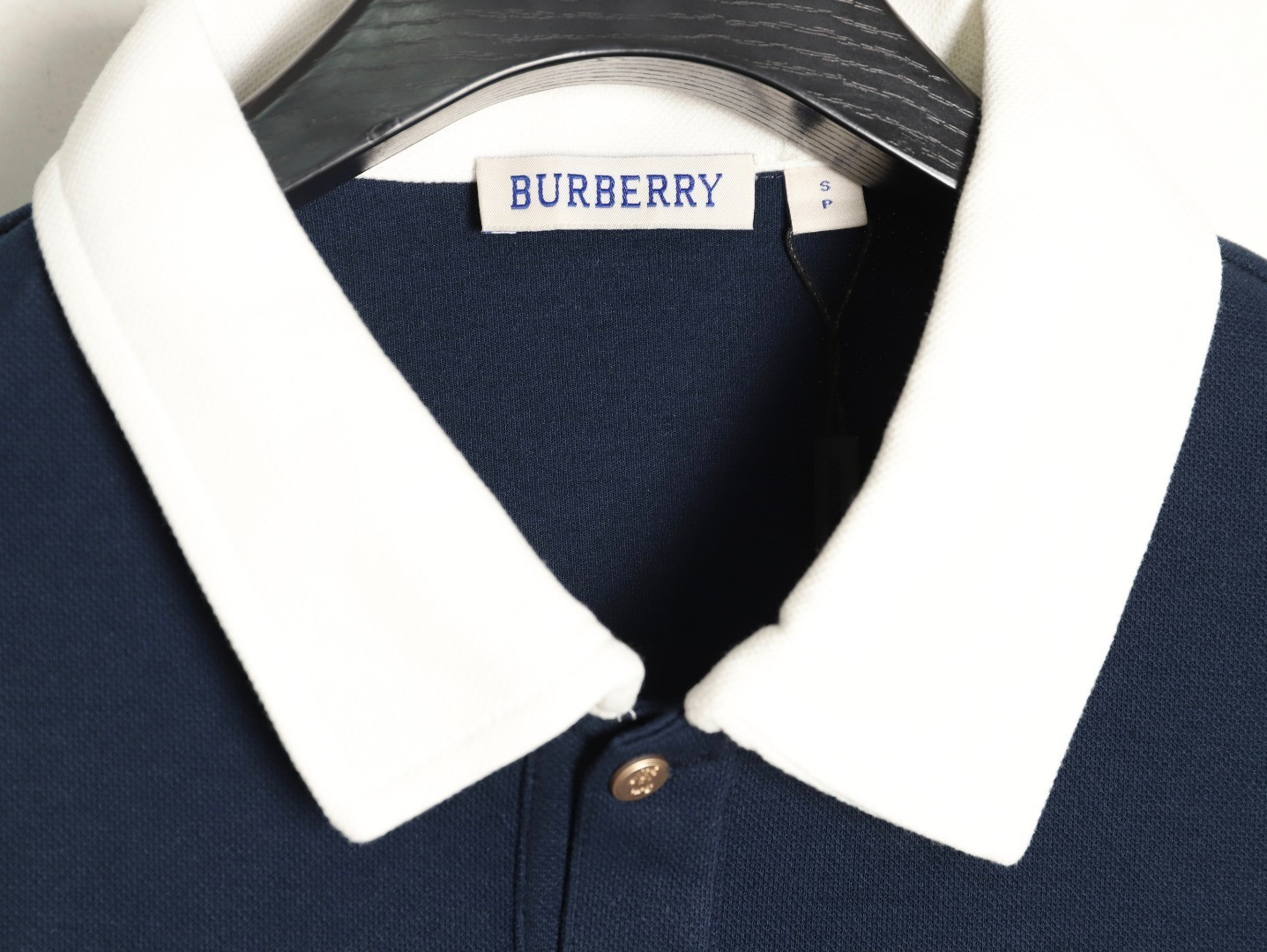 Bv*b*rry Long-sleeved Polo Shirt