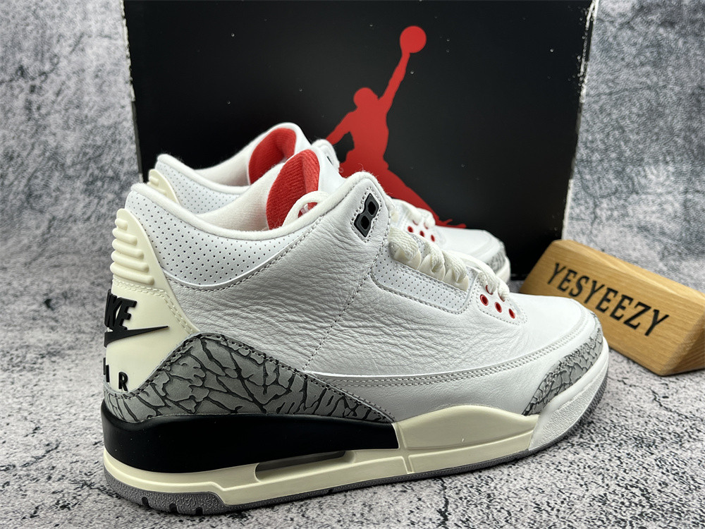 UA AIR JORDAN 3 RETRO "WHITE CEMENT REIMAGINED"