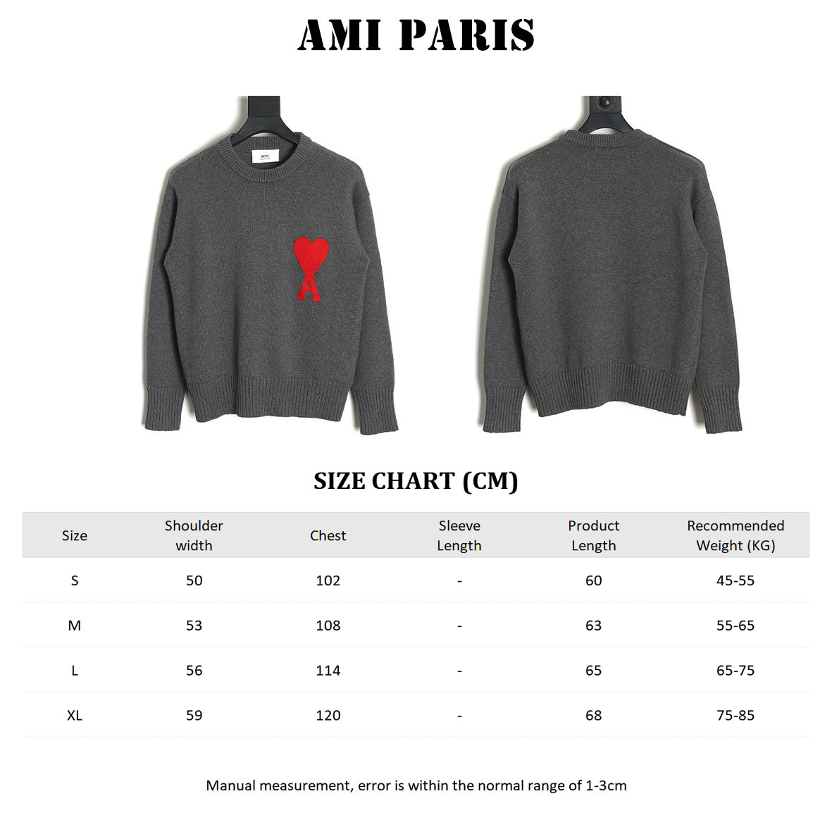 AMI PARIS 21FW Sweaters