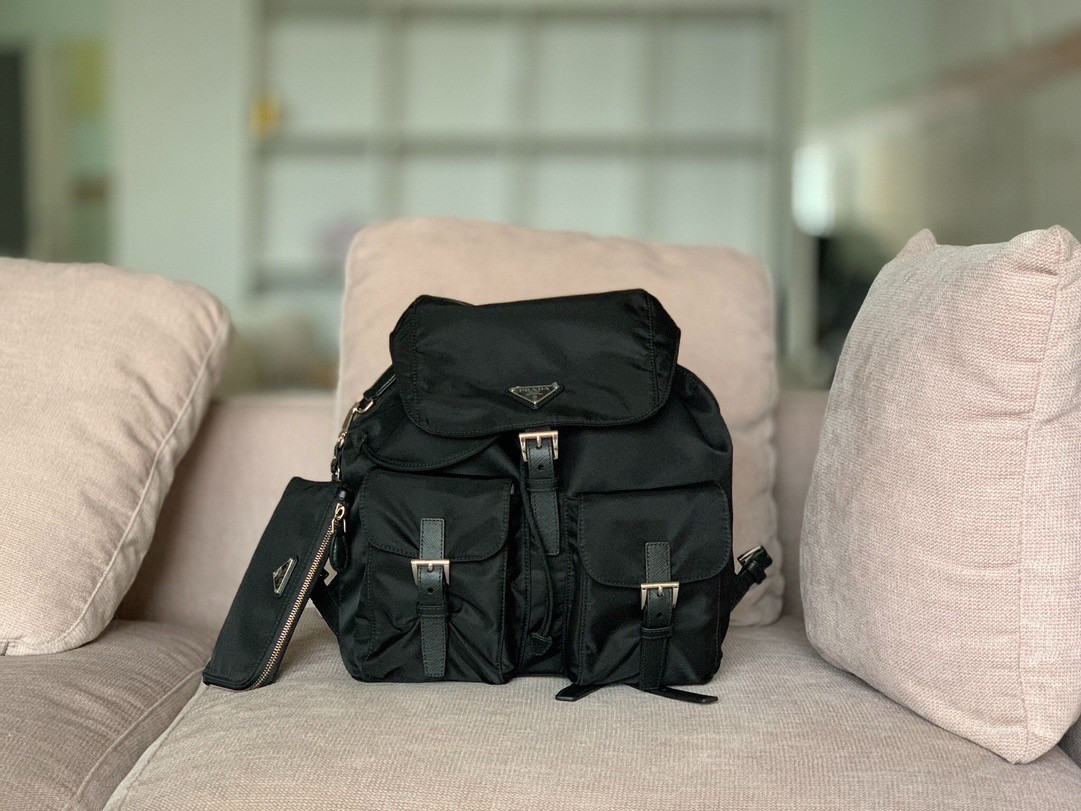 Pra*a nylon backpack