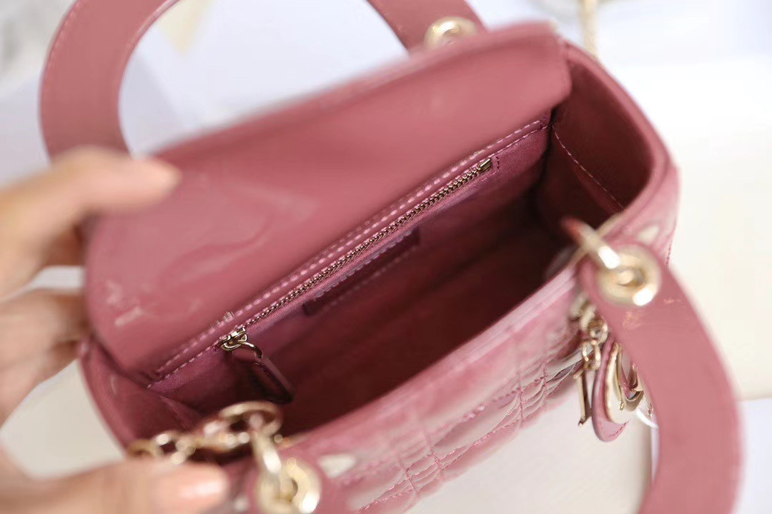 MINI LADY D10r D10rAMOUR BAG 6.5 x 6 x 3 inches