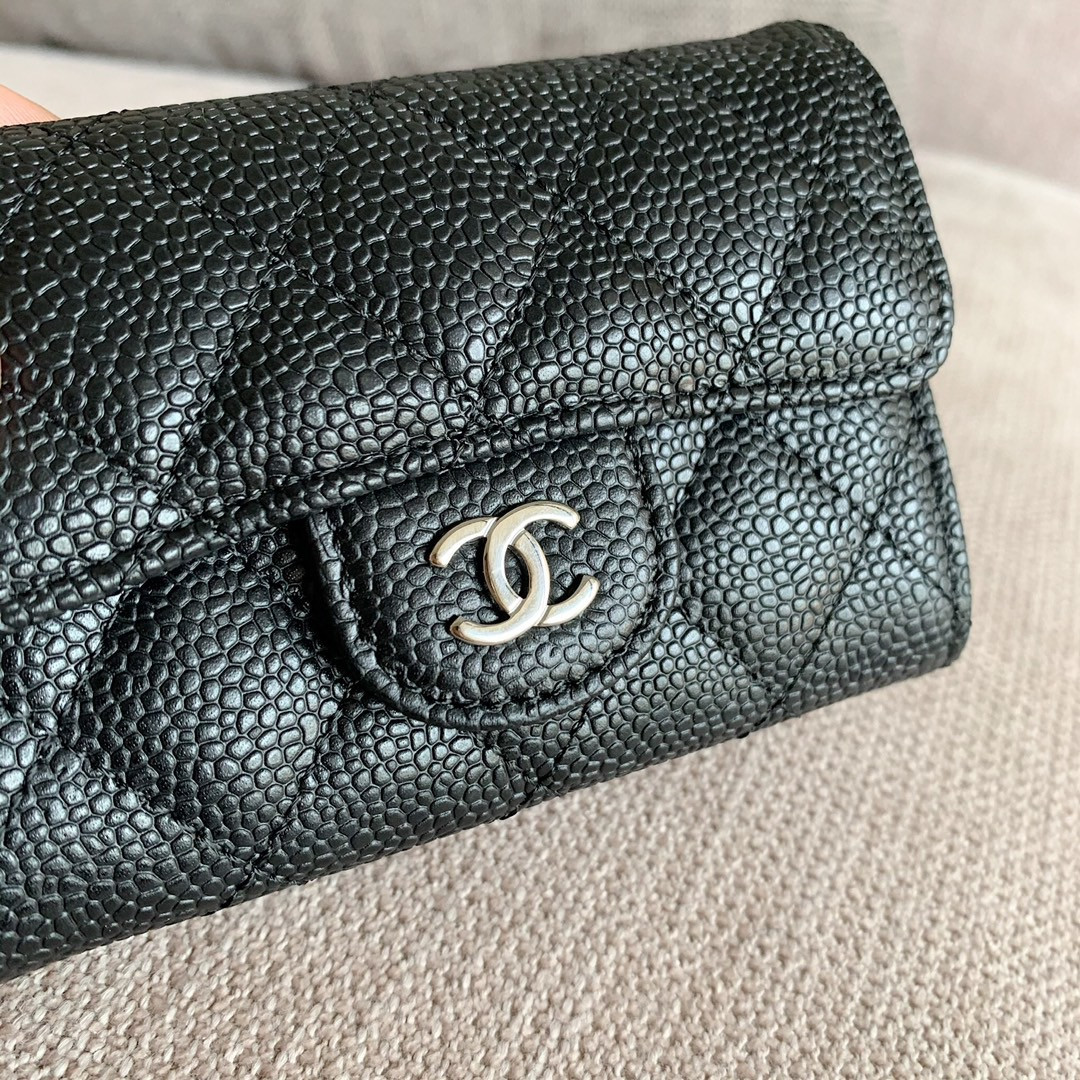 Ch**el CF CLASSIC FLAP COIN PURSE CARD HOLDER