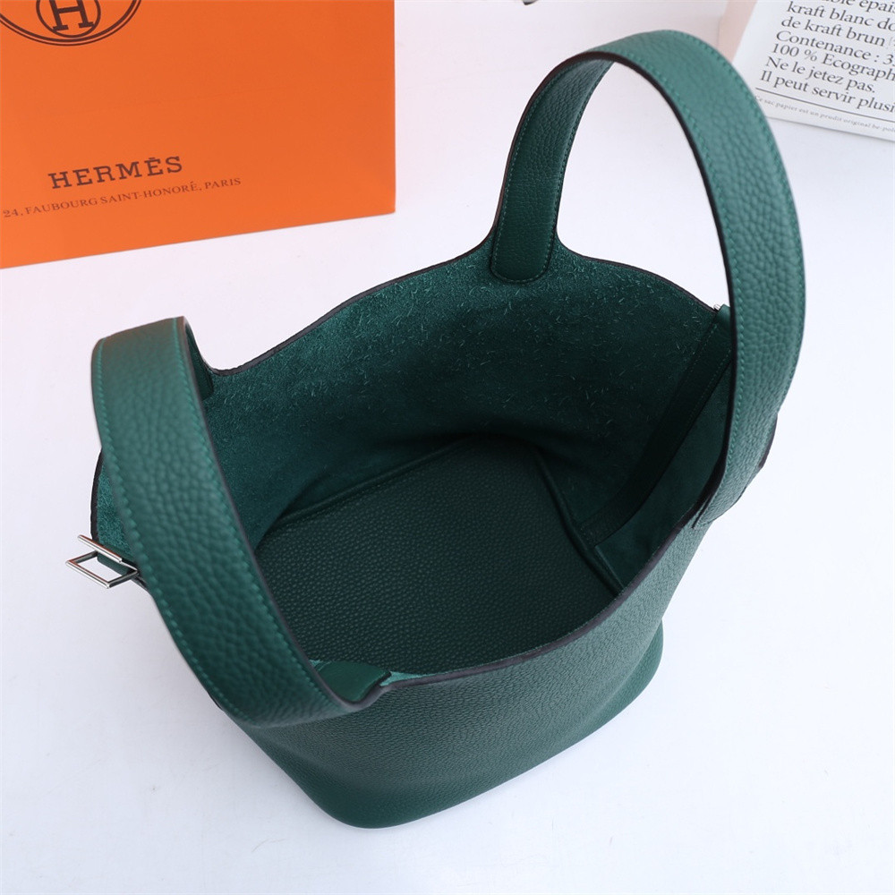 H**me5 Picotin 18cm peacock green without original box