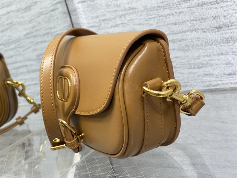 D10r BOBBY EAST-WEST BAG Amber Box Calfskin