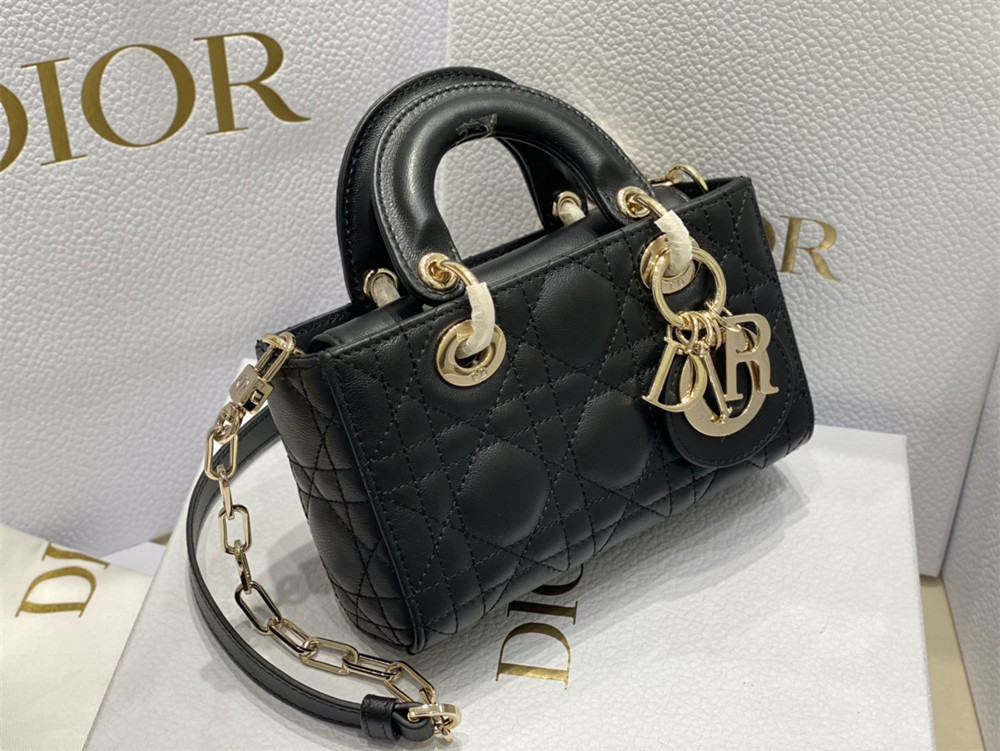 D10r MINI LADY D-JOY BAG Black 16 x 9 x 5 CM