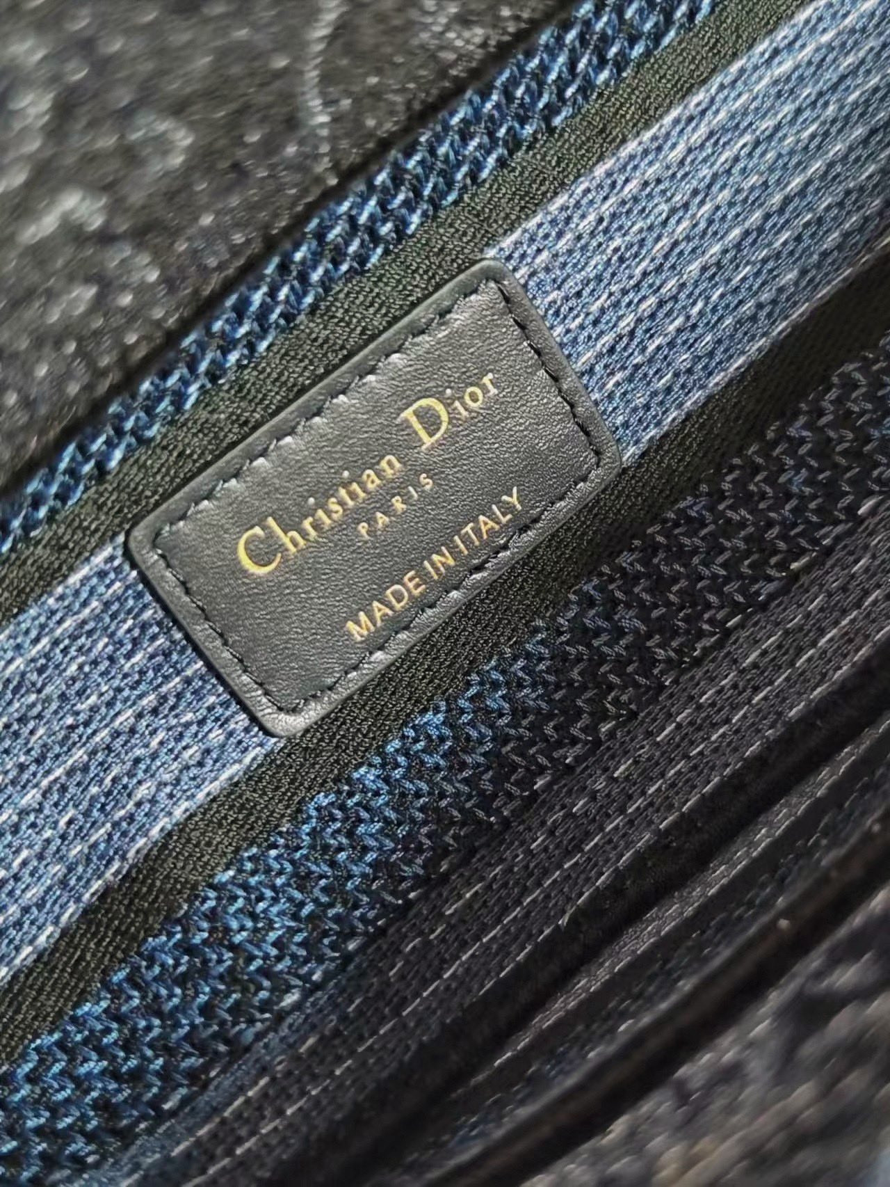 D10r MEDIUM LADY D-JOY BAG BLUE