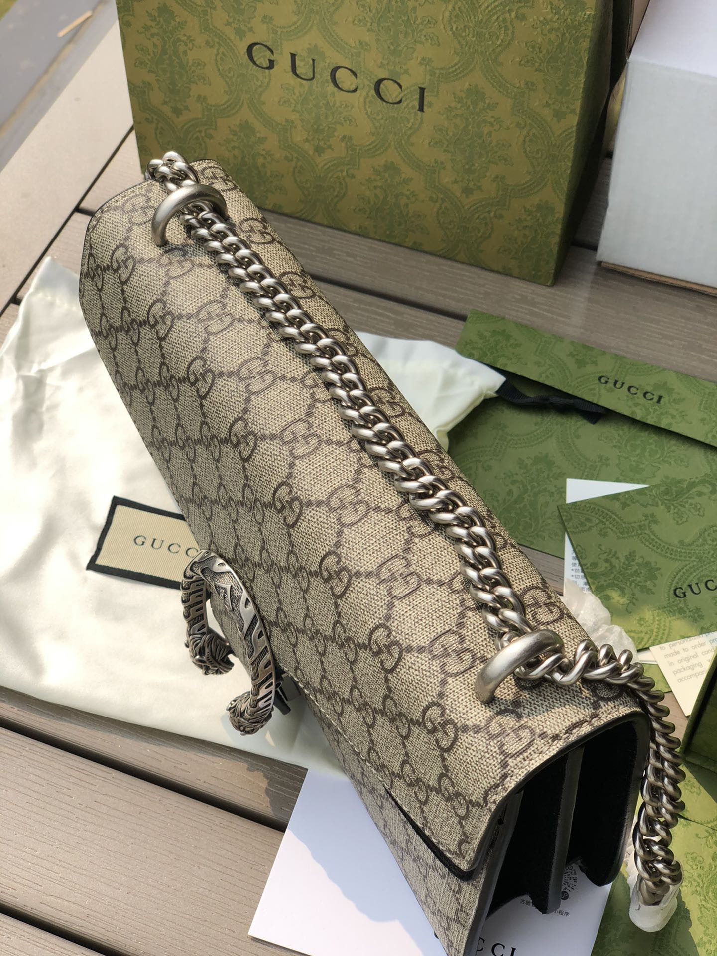 Gvc*1 DIONYSUS SMALL SHOULDER BAG 11"Wx7"Hx3.5"D