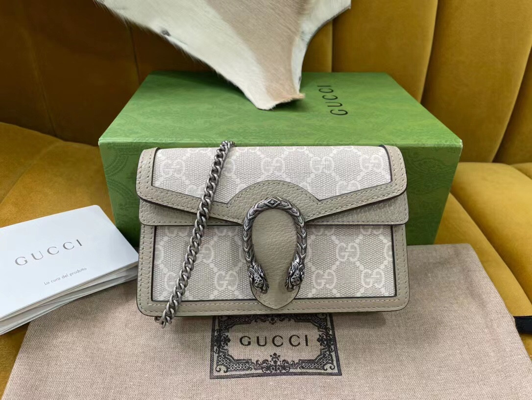 Gvc*1 DIONYSUS GG Svp*me S*pER MINI BAG 6.5"Wx3.9"Hx1.6"D