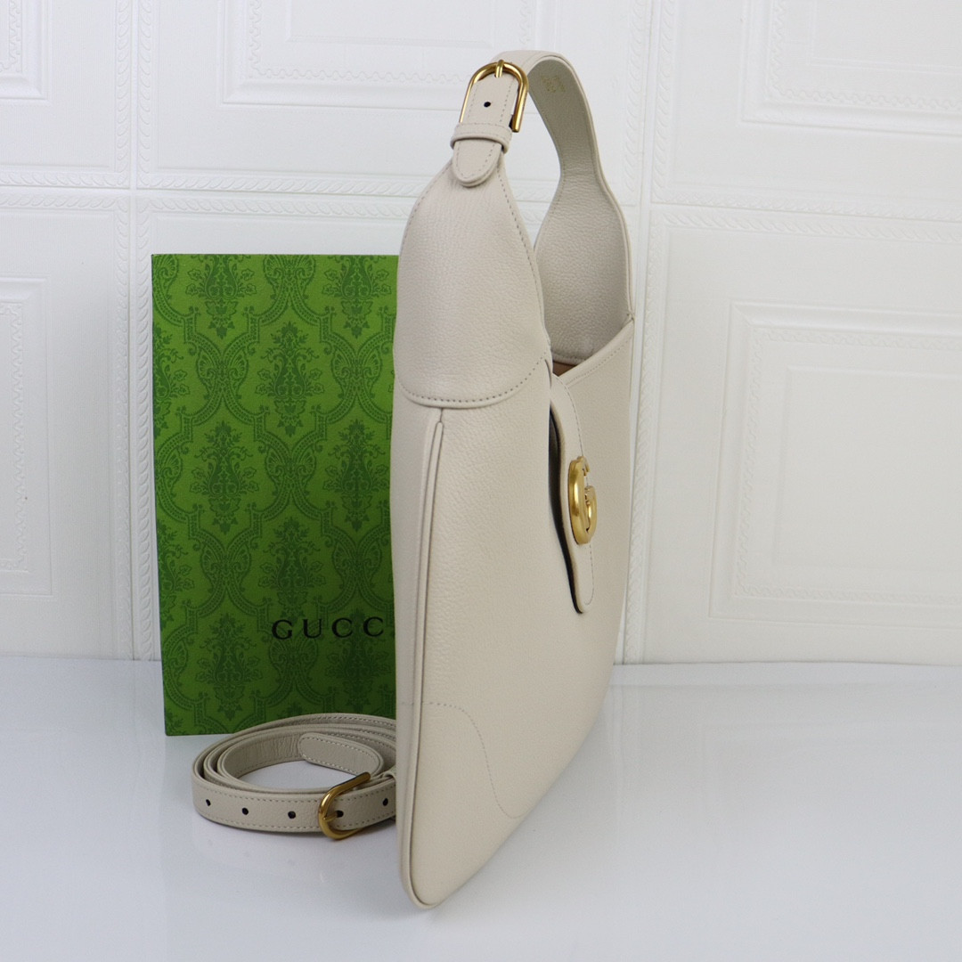 Gvc*1 APHRODITE MEDIUM SHOULDER BAG WHITE W15.3" x H15" x D.8"
