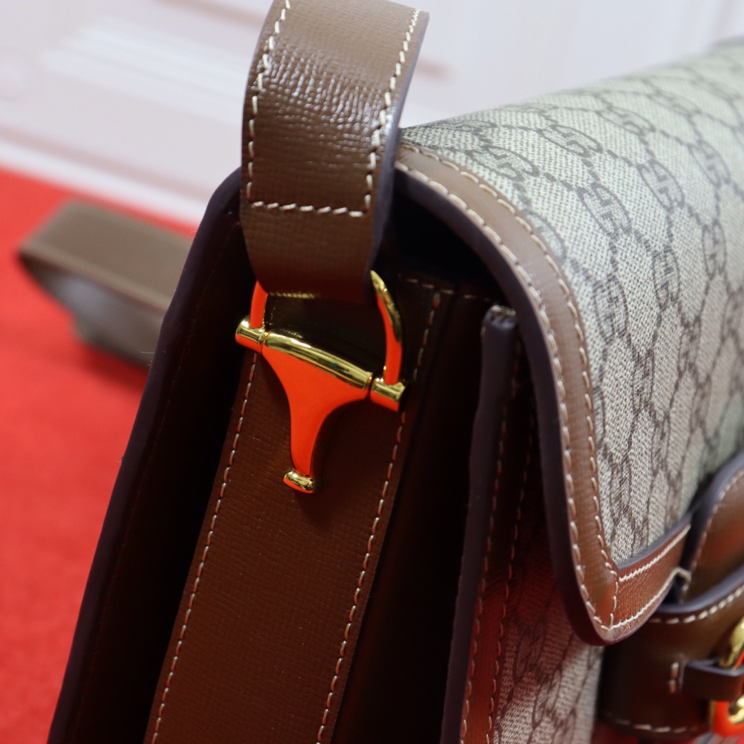 Gvc*1 HORSEBIT 1955 SHOULDER BAG 9.8"W x 7"H x 3.1"D