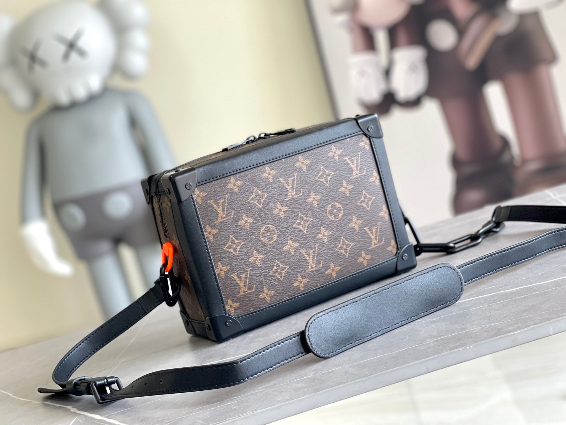 LV M44478 Soft Trunk Virgil Abhol 9.8 x 7.1 x 3.9 inches