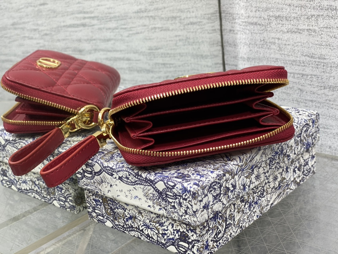 Lady D10r Voyageur Small Coin Purse CARD HOLDER