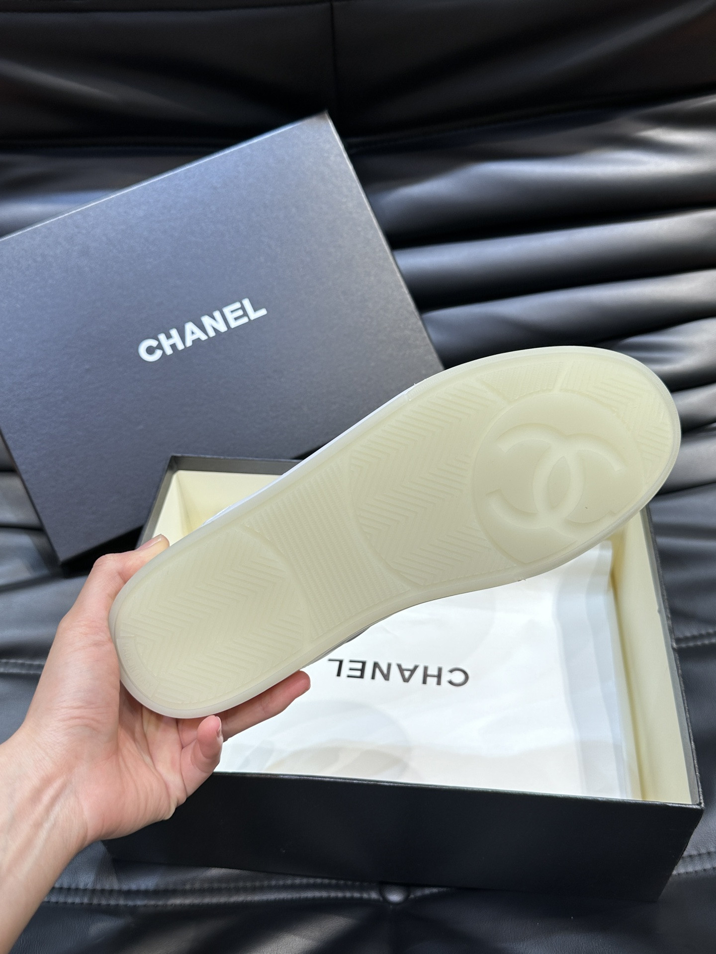 UA Ch**el SNEAKER Calfskin