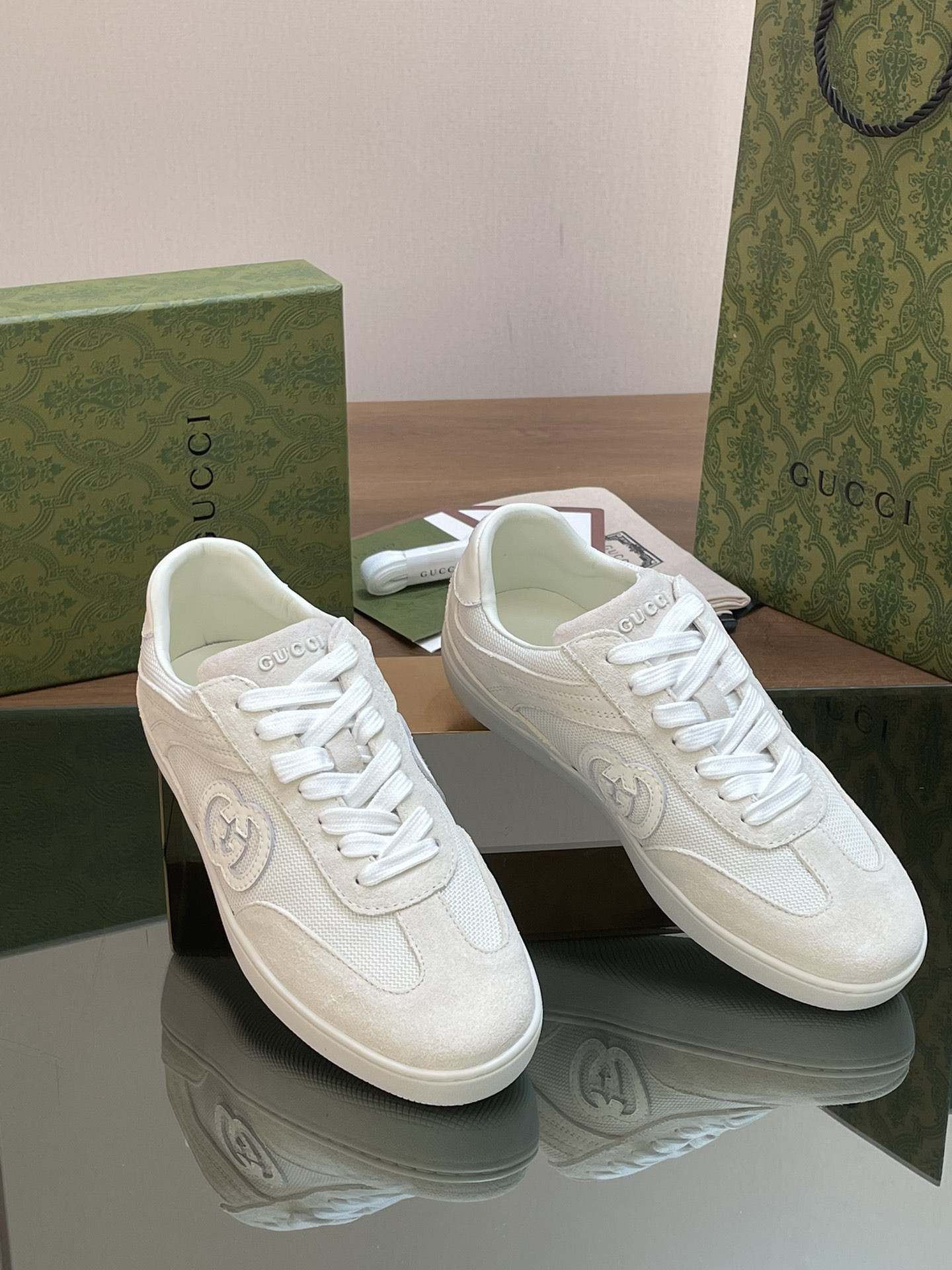 UA Gvc*1 INTERLOCKING G SNEAKER  White