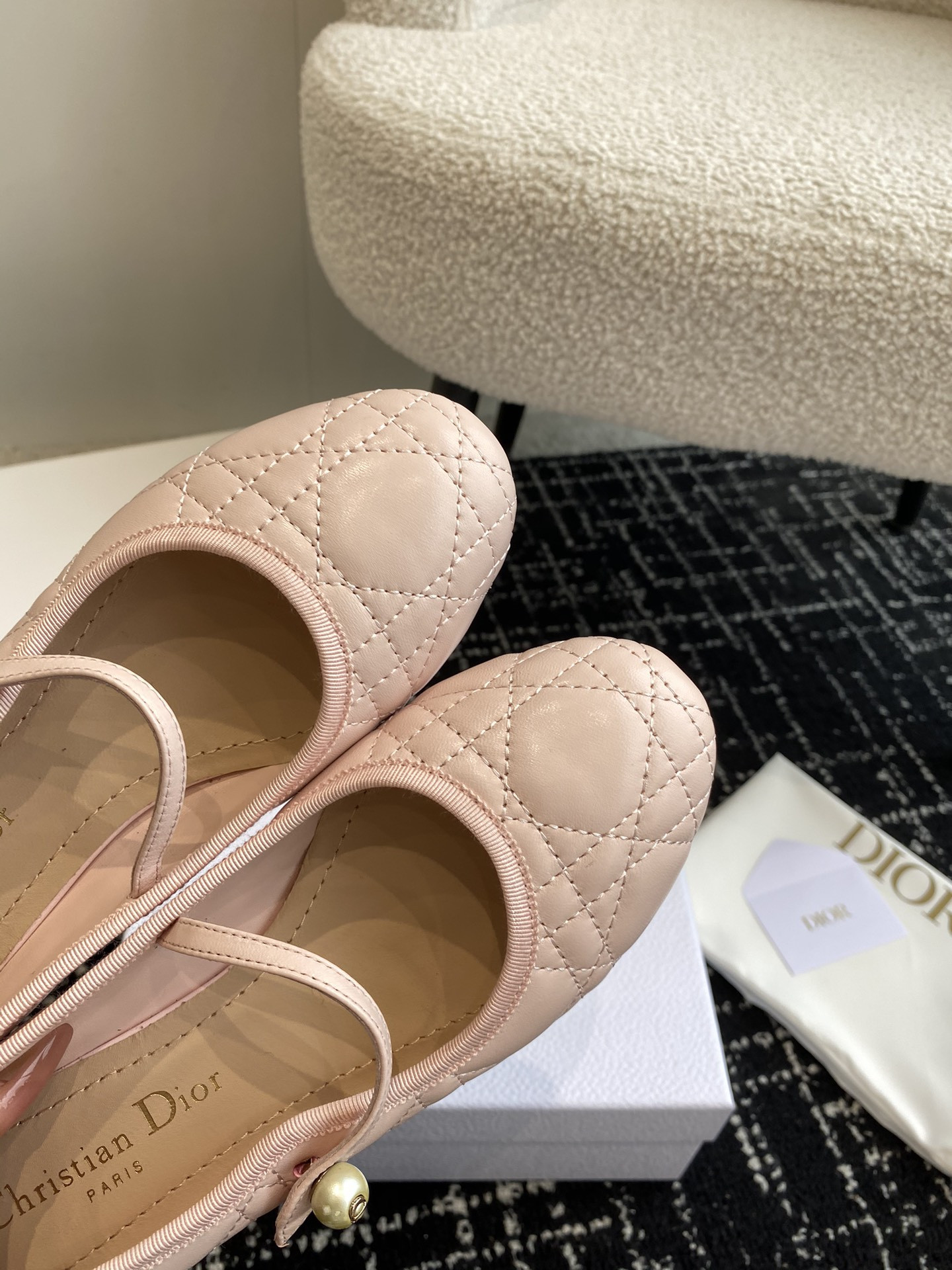 UA D10r Ballet Pump Rose