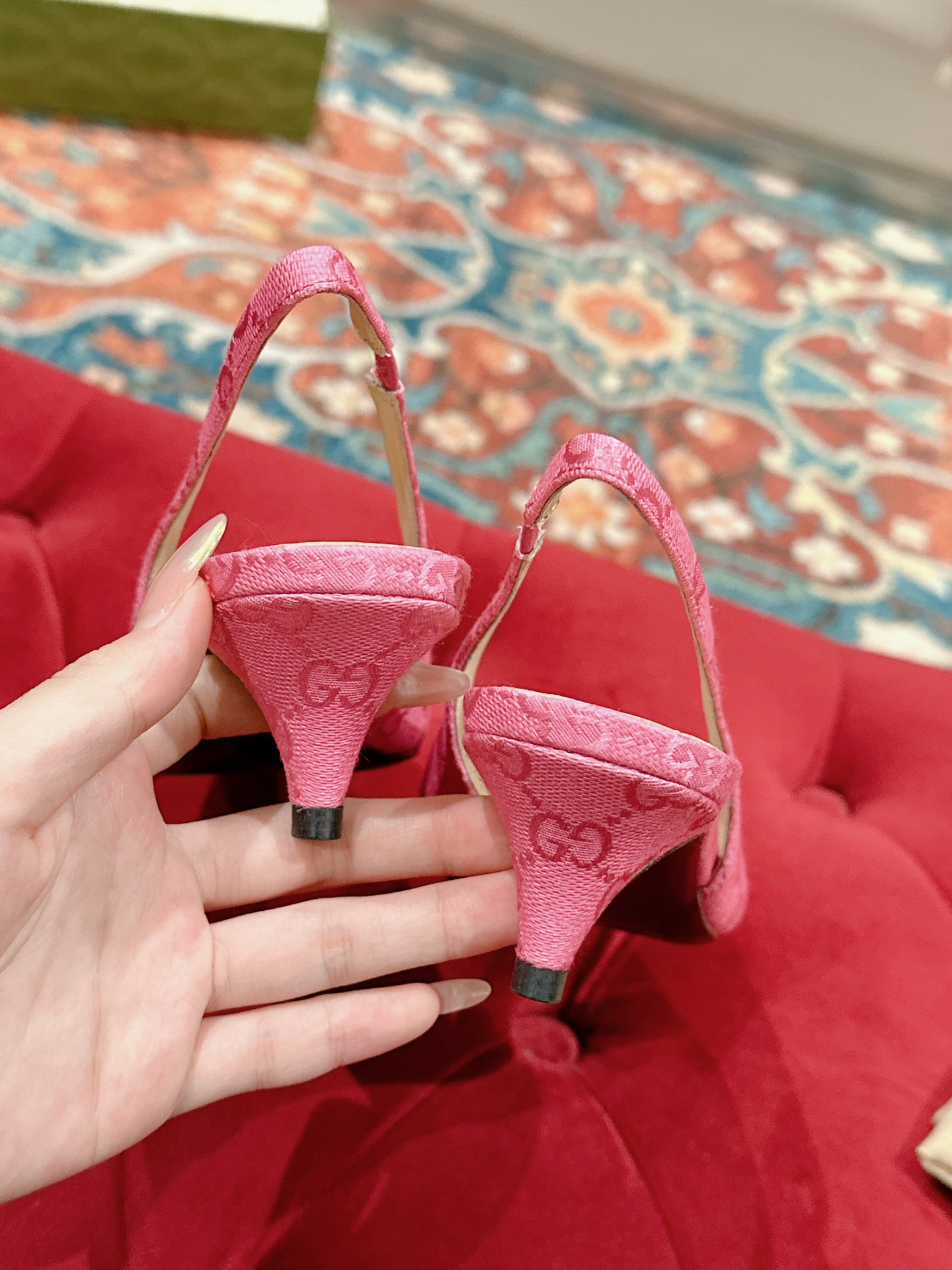 UA Gvc*1 HORSEBIT SLINGBACK PUMP LOW HEEL