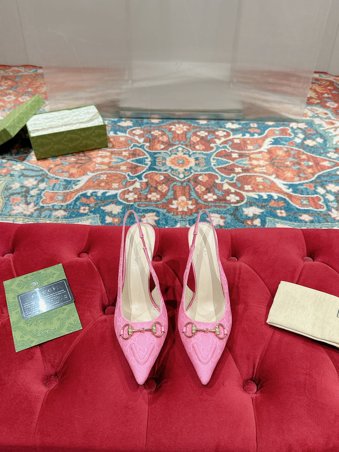 UA Gvc*1 HORSEBIT SLINGBACK PUMP HIGH HEEL