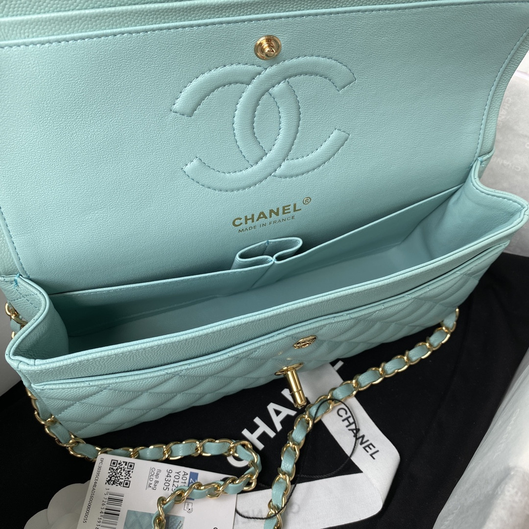 Ch**el Classic Flap Bag 15.5×25.5×6.5cm