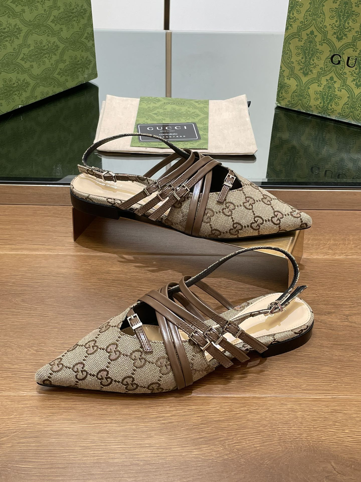 UA Gvc*1 Strappy Ballet Flat
