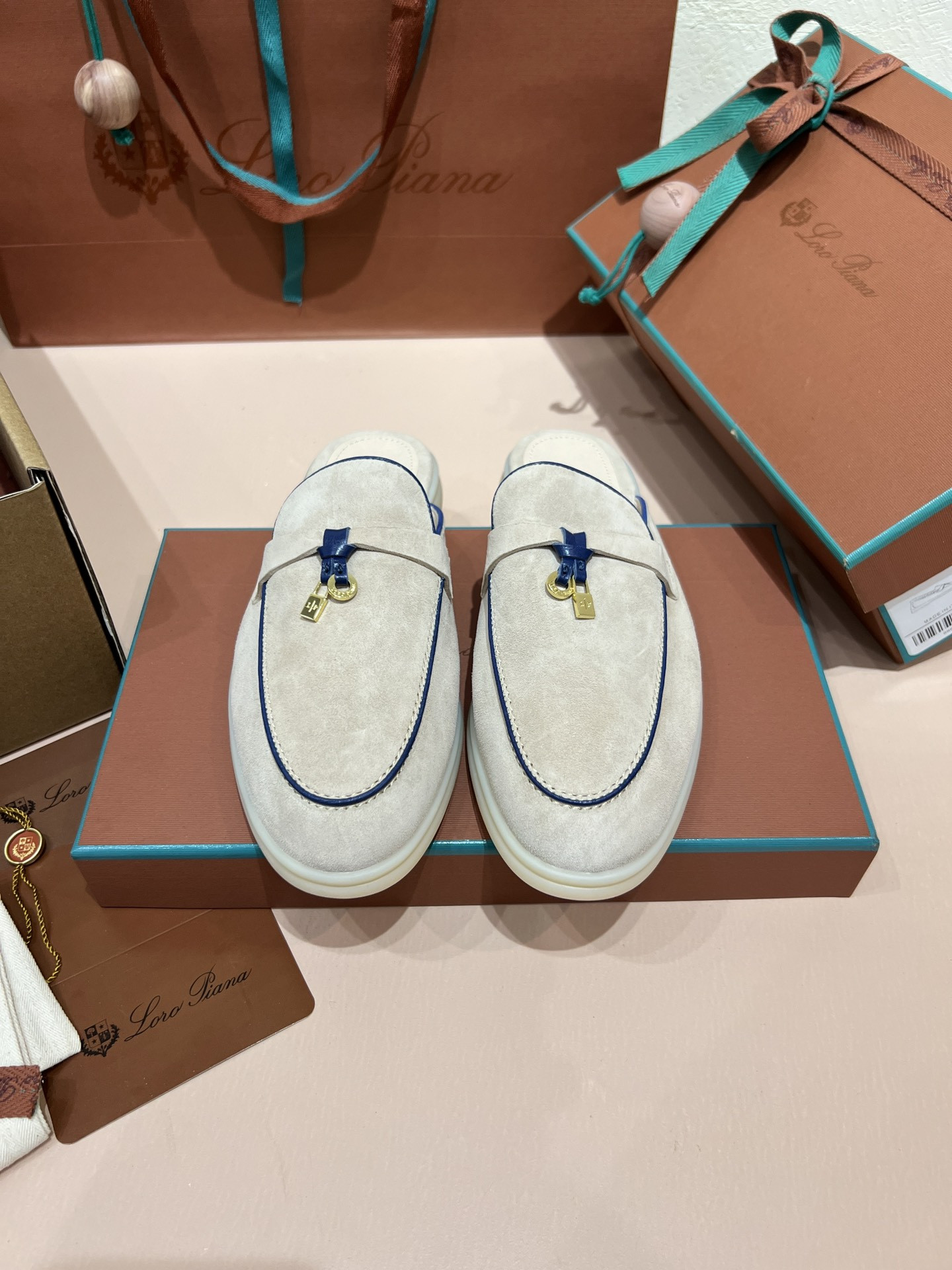 UA L0r0 P1ana Babouche Charms Walk Loafers