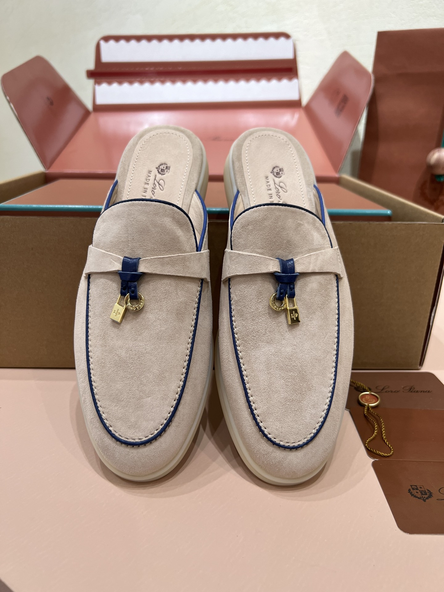 UA L0r0 P1ana Babouche Charms Walk Loafers