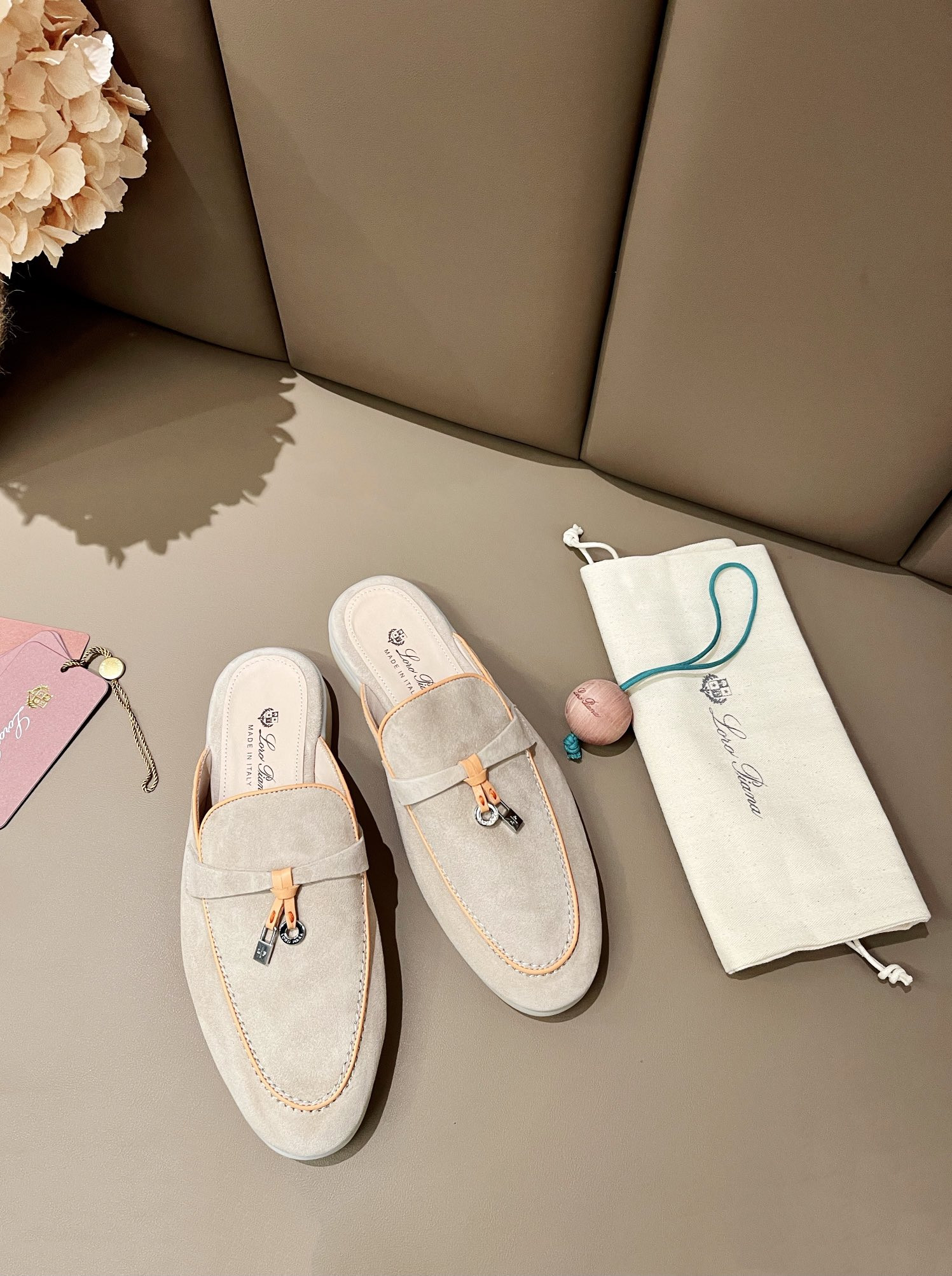UA L0r0 P1ana Babouche Charms Walk Loafers