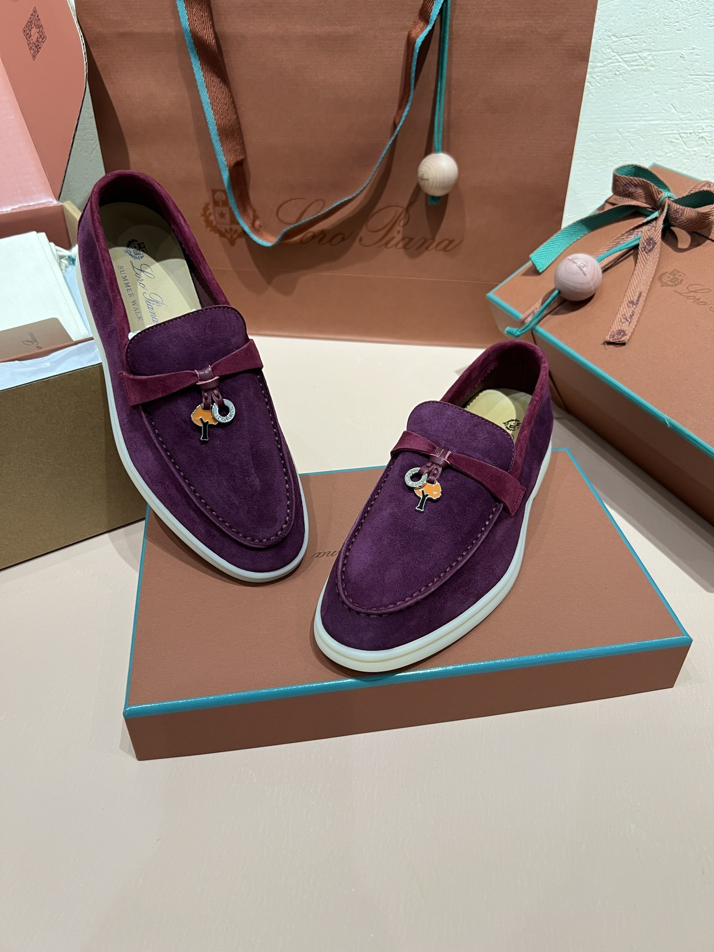 UA L0r0 P1ana Summer Charms Walk Loafers