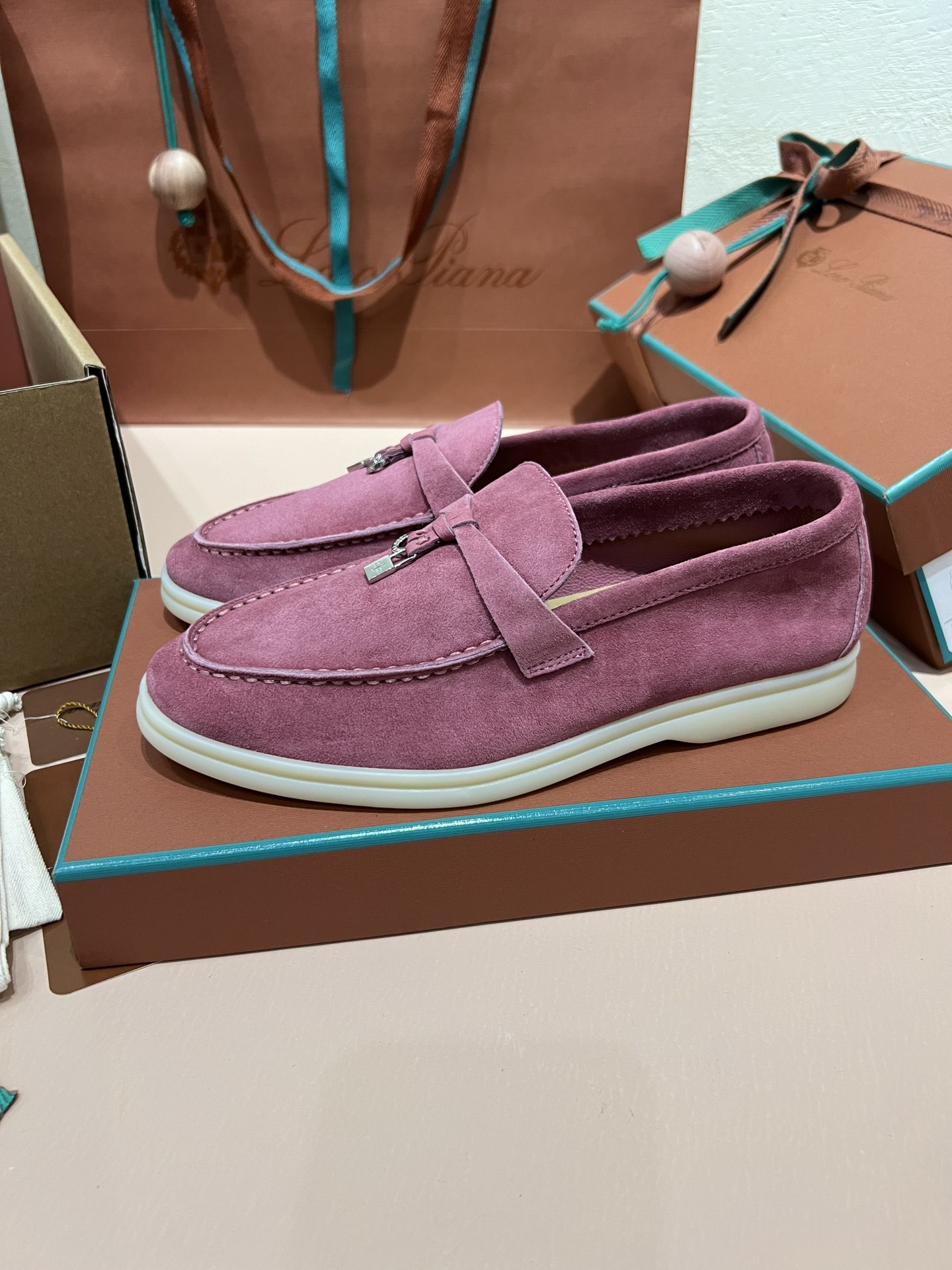 UA L0r0 P1ana Summer Charms Walk Loafers