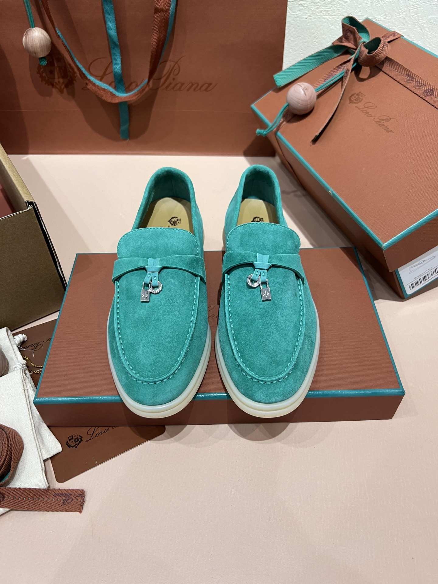 UA L0r0 P1ana Summer Charms Walk Loafers