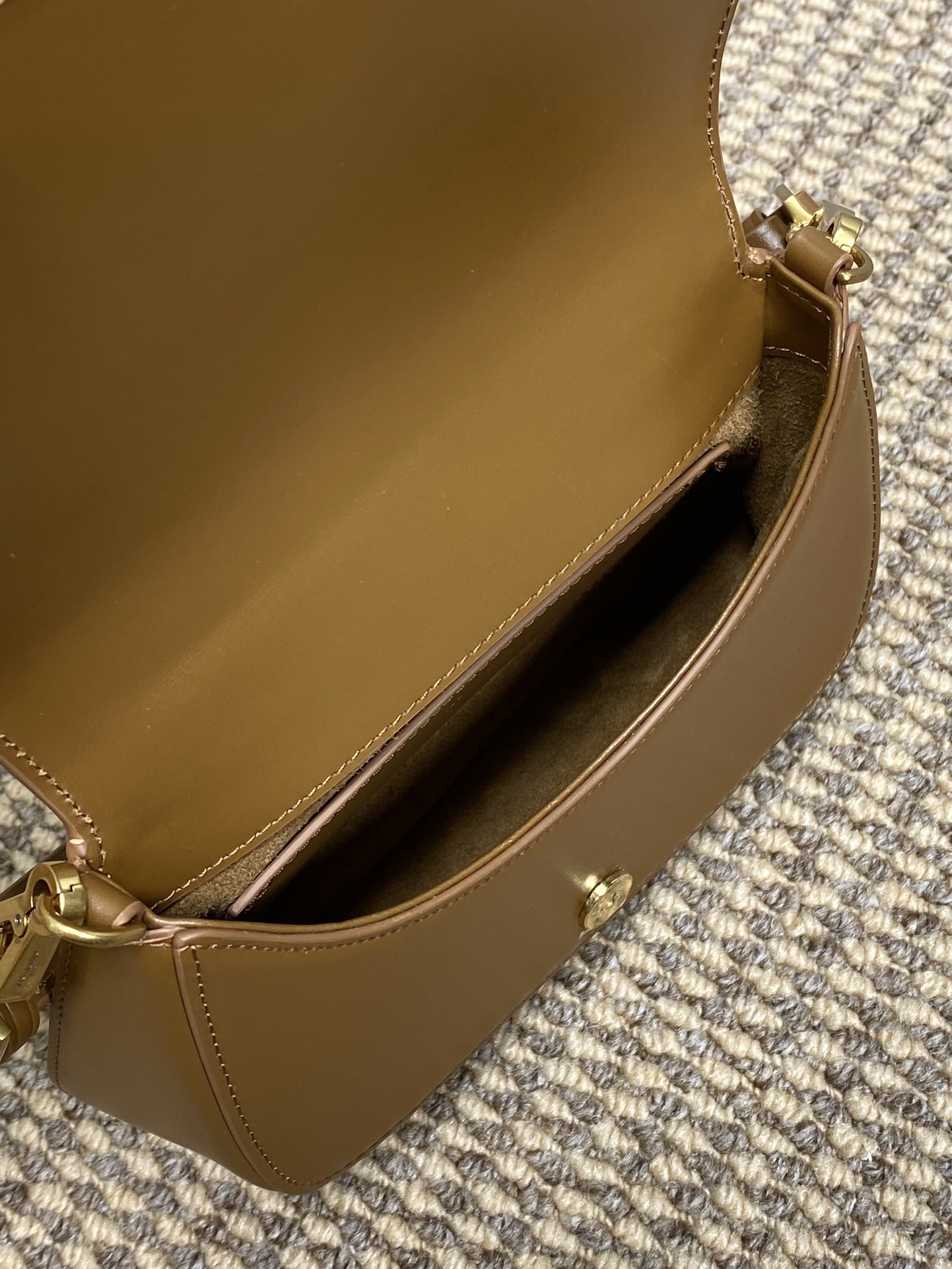Y51 VOLTAIRE TOP HANDLE in BOX Sa1nt Lau*nt 17.5X21X8cm