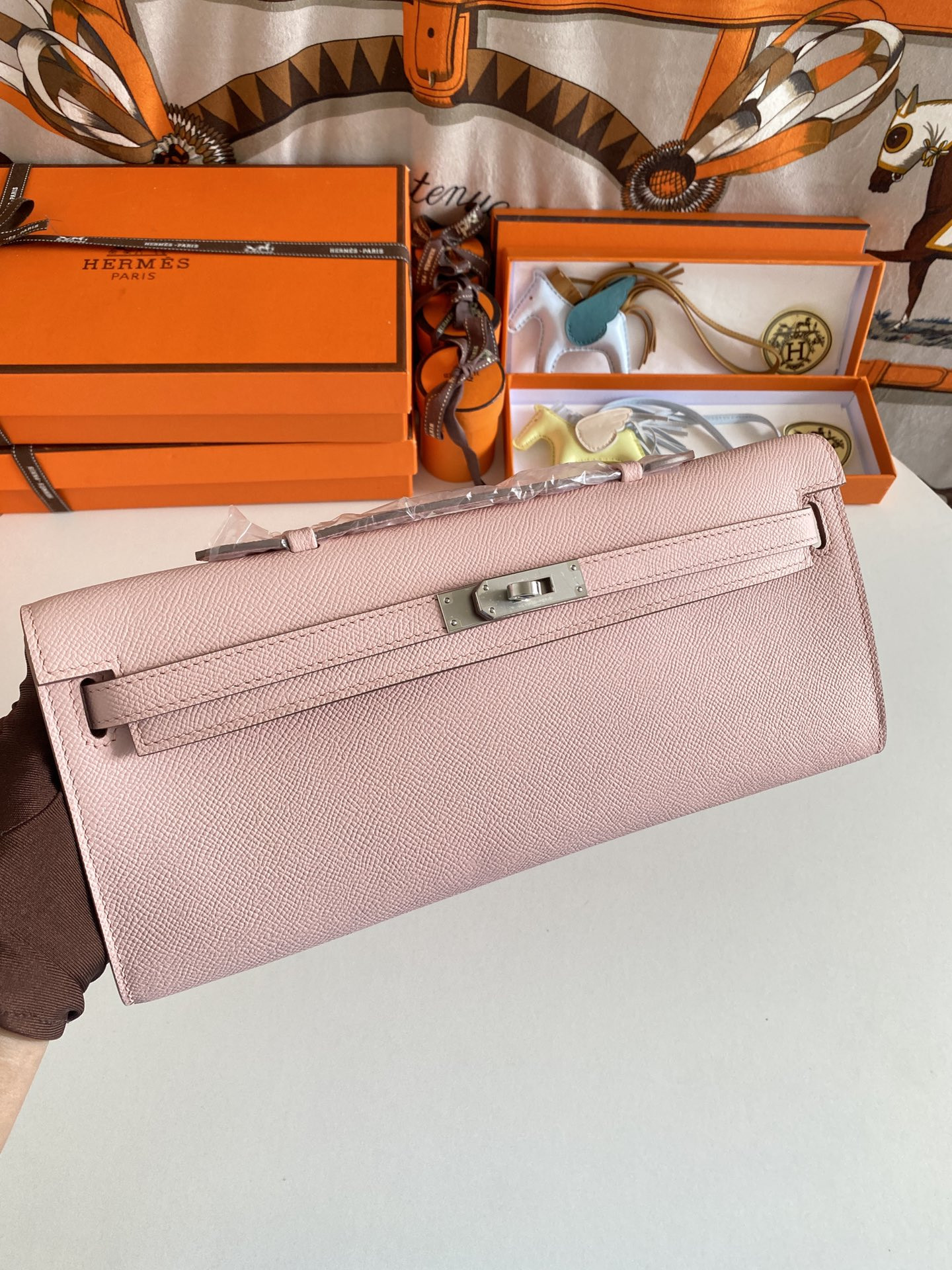 H**me5 Kelly Cut 31cm Epsom Leather