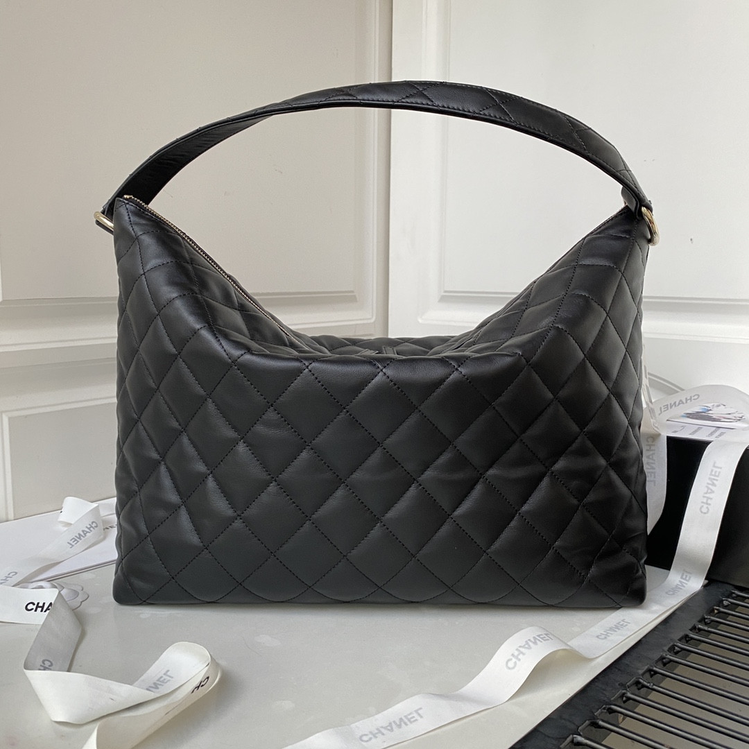 Ch**el Hobo Handbag 37×29.5×13cm