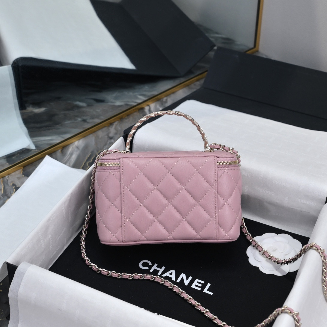 Ch**el Clutch With Chain 10x16x8cm