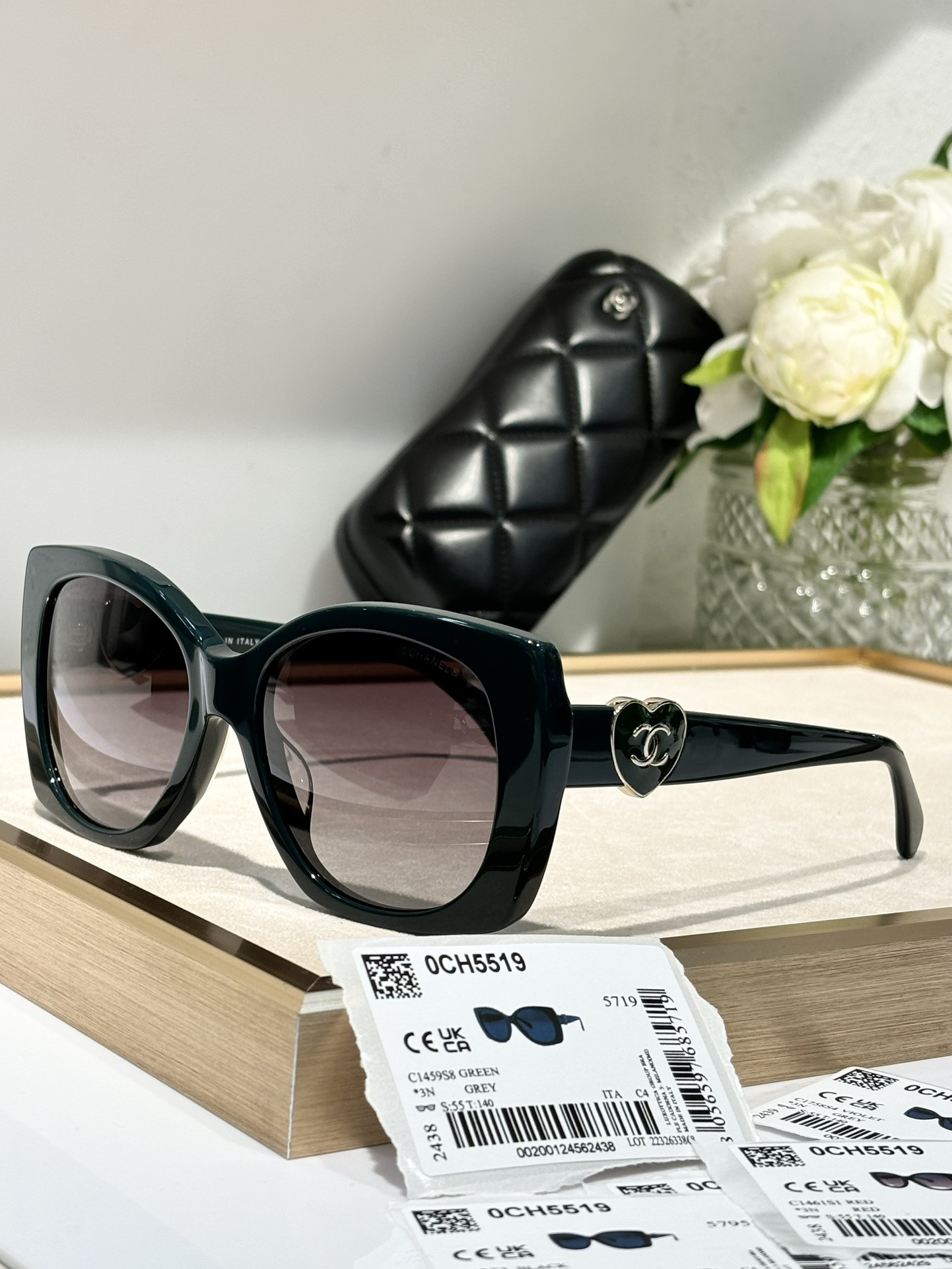 Ch**el Glasses 5519 55-17-140
