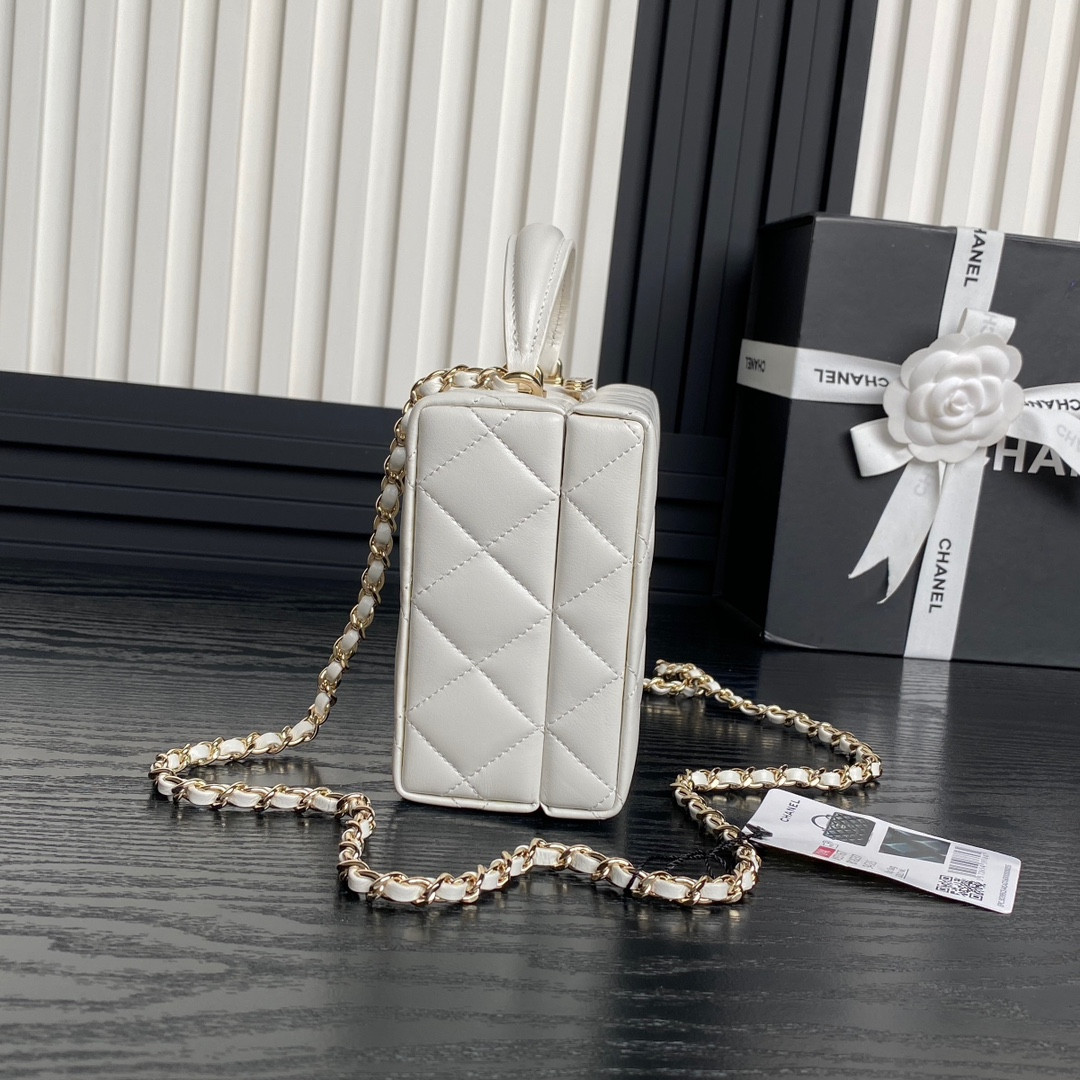 Ch**el Small Box Bag 12.5x18x6.5cm