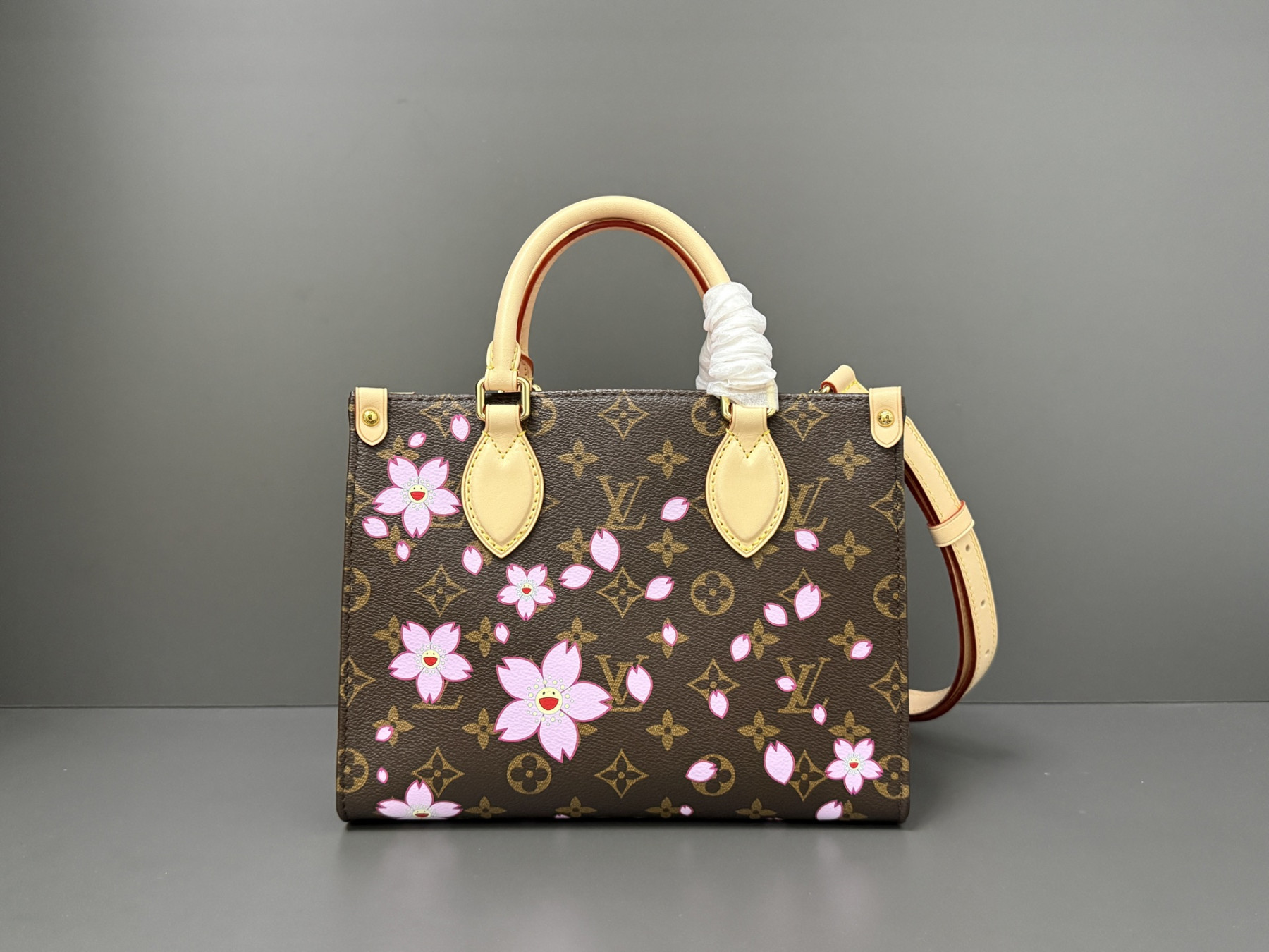 LV × TM On the Go PM M13269 25x19x11.5cm