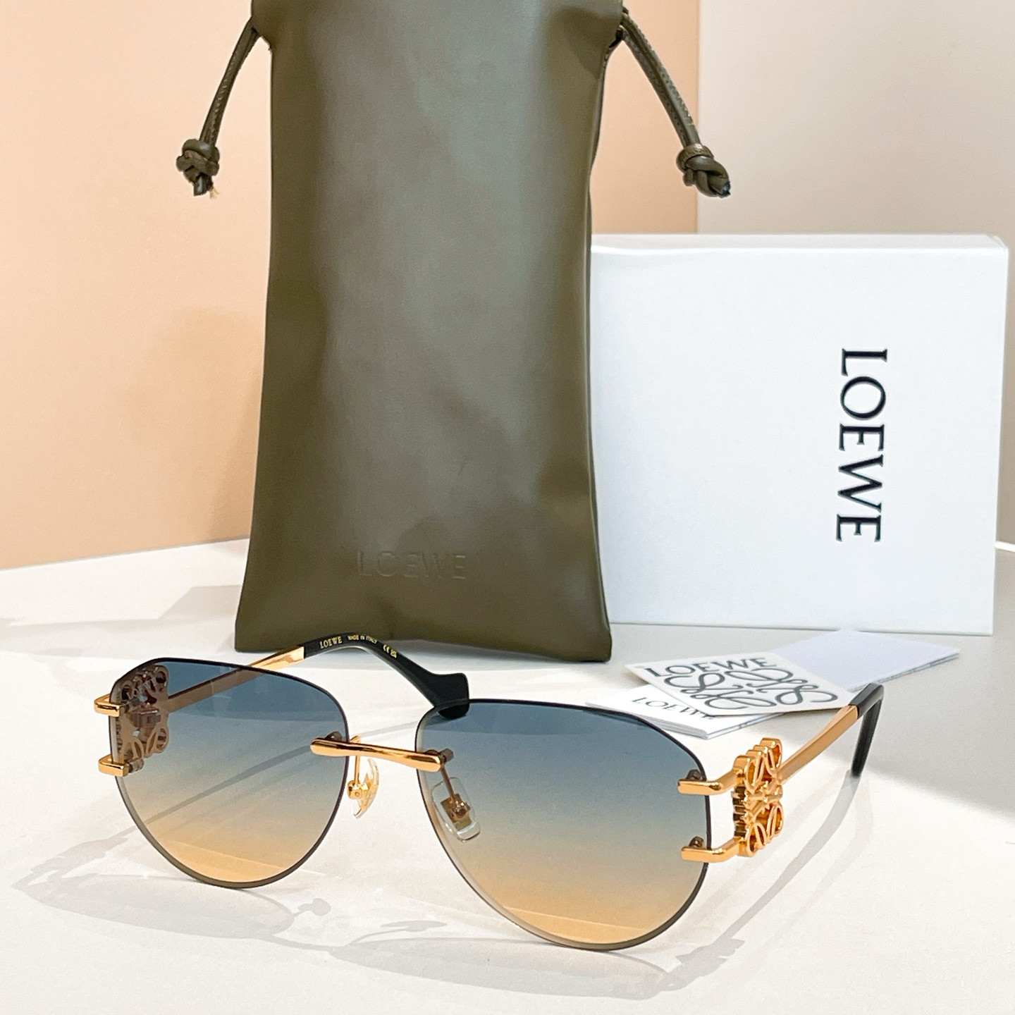 L0ew* Glasses LW5092S 141-0-142