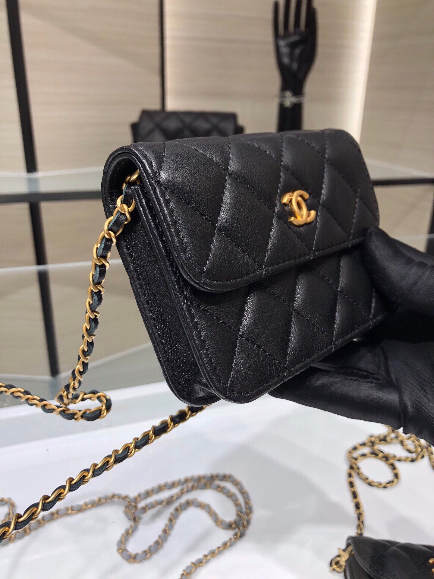 Ch**el 20S FLAP HANDBAG AP1465 12x9cm