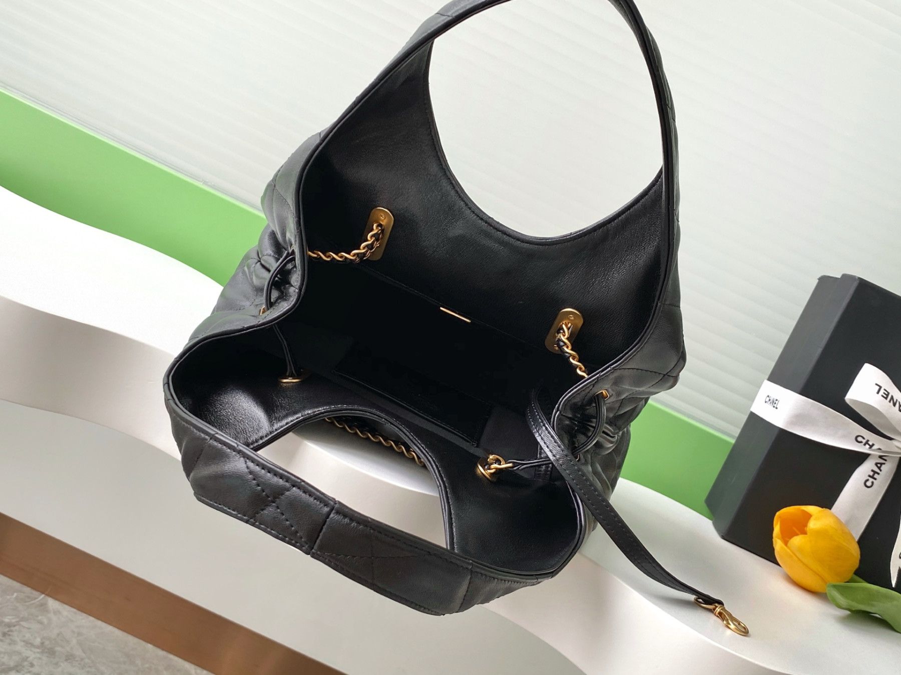 Ch**el 25P HOBO Bag 25x20x13cm