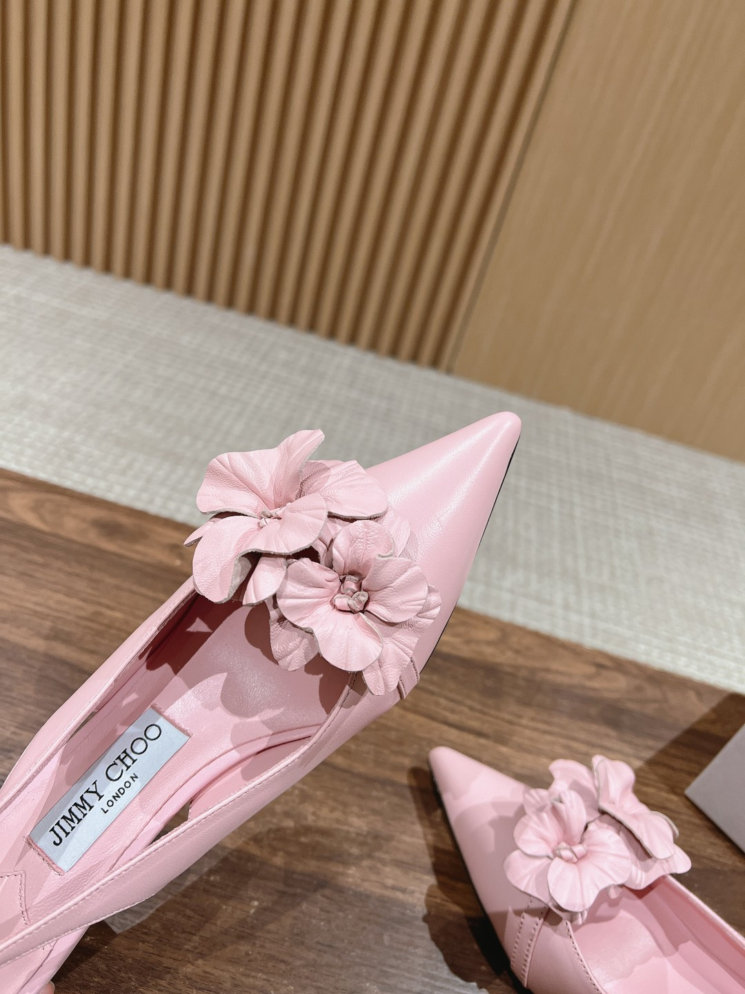 UA J1m*y Ch00 ROSALIA FLOWERS Slingbacks 4.5cm
