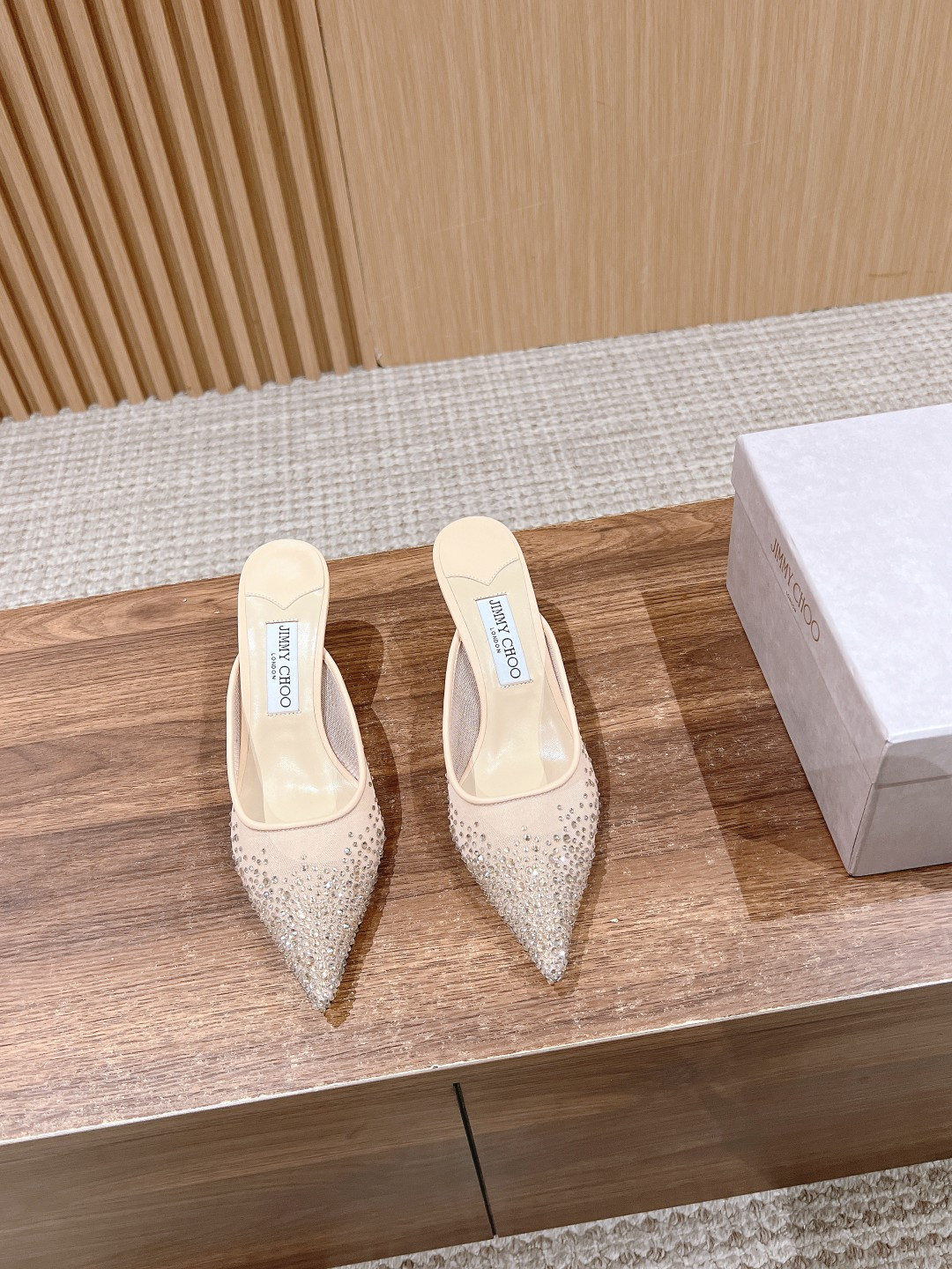 UA J1m*y Ch00 Vivi Mules 6.5cm