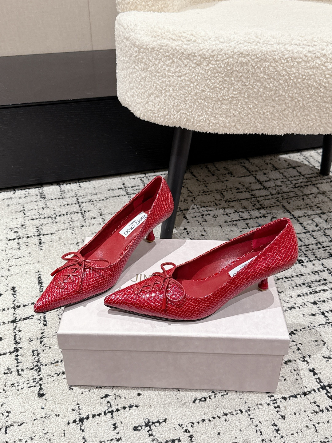 UA J1m*y Ch00 Scarlett Pumps 5cm